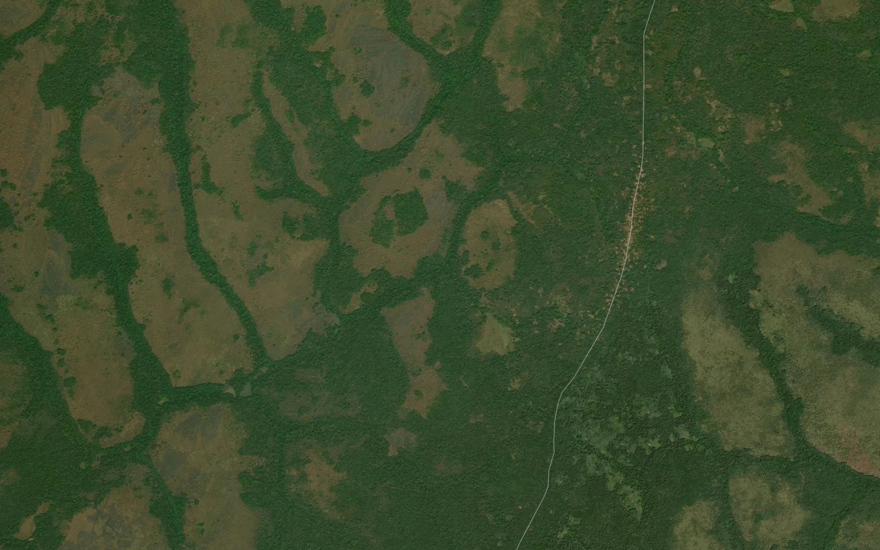 Satellite map of the Natikpo