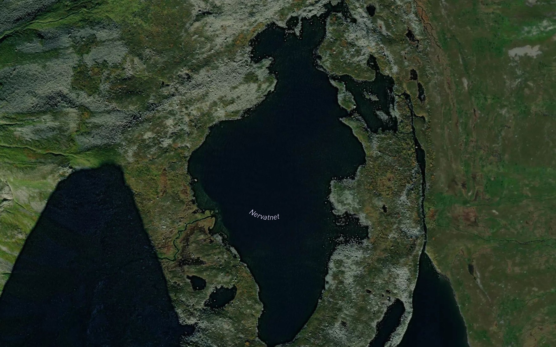 Satellite map of the Nervannet