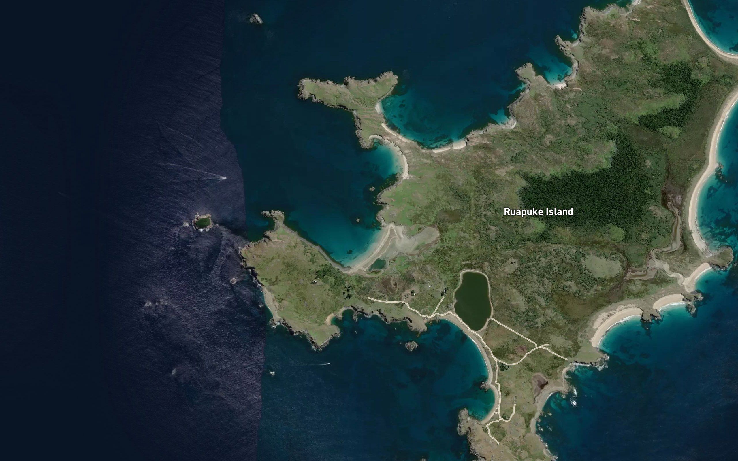Te Awatuiau Lagoon