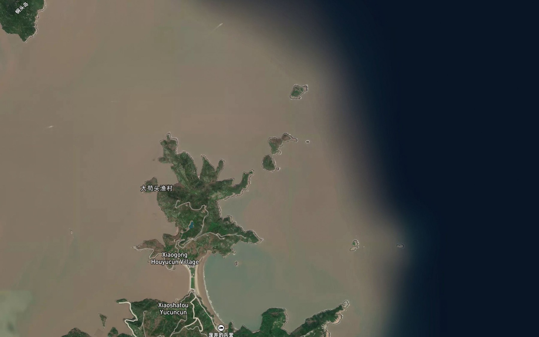 Satellite map of the Gao Jiao