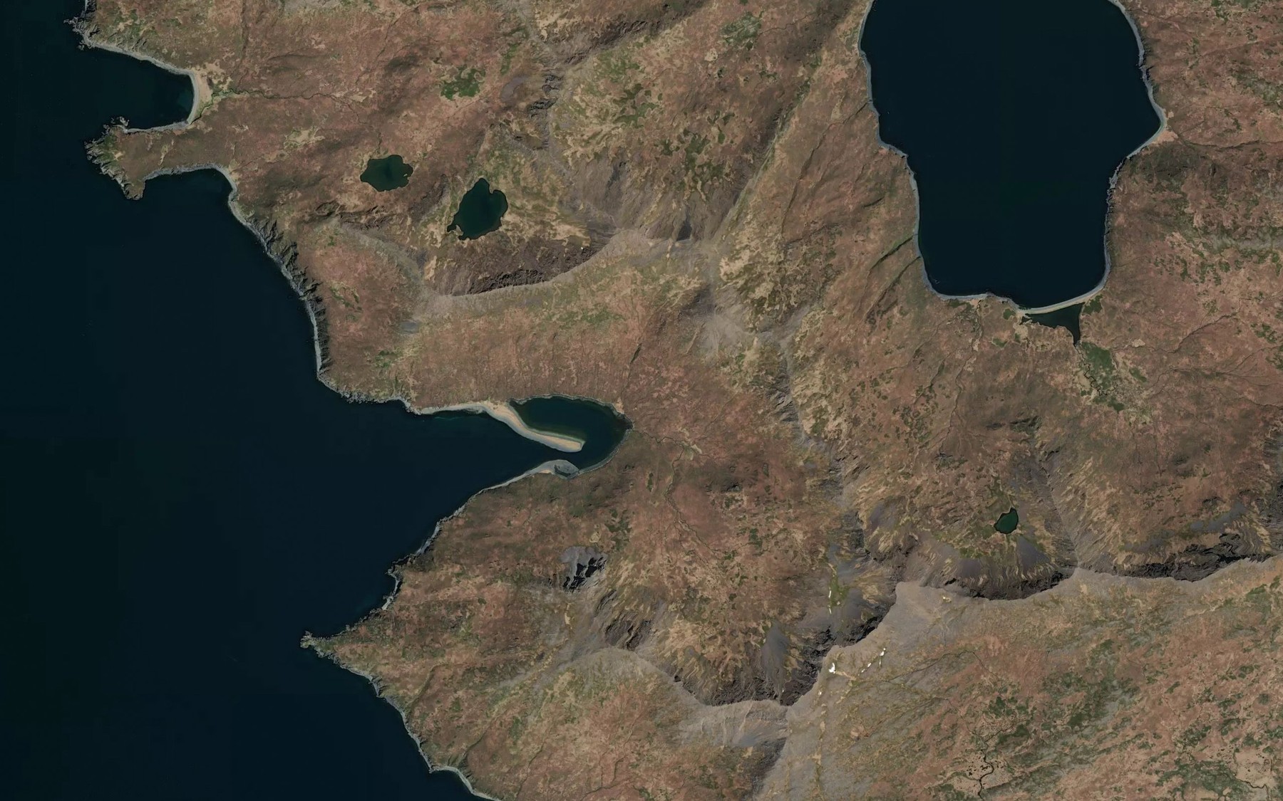 Satellite map of the The Kitchen