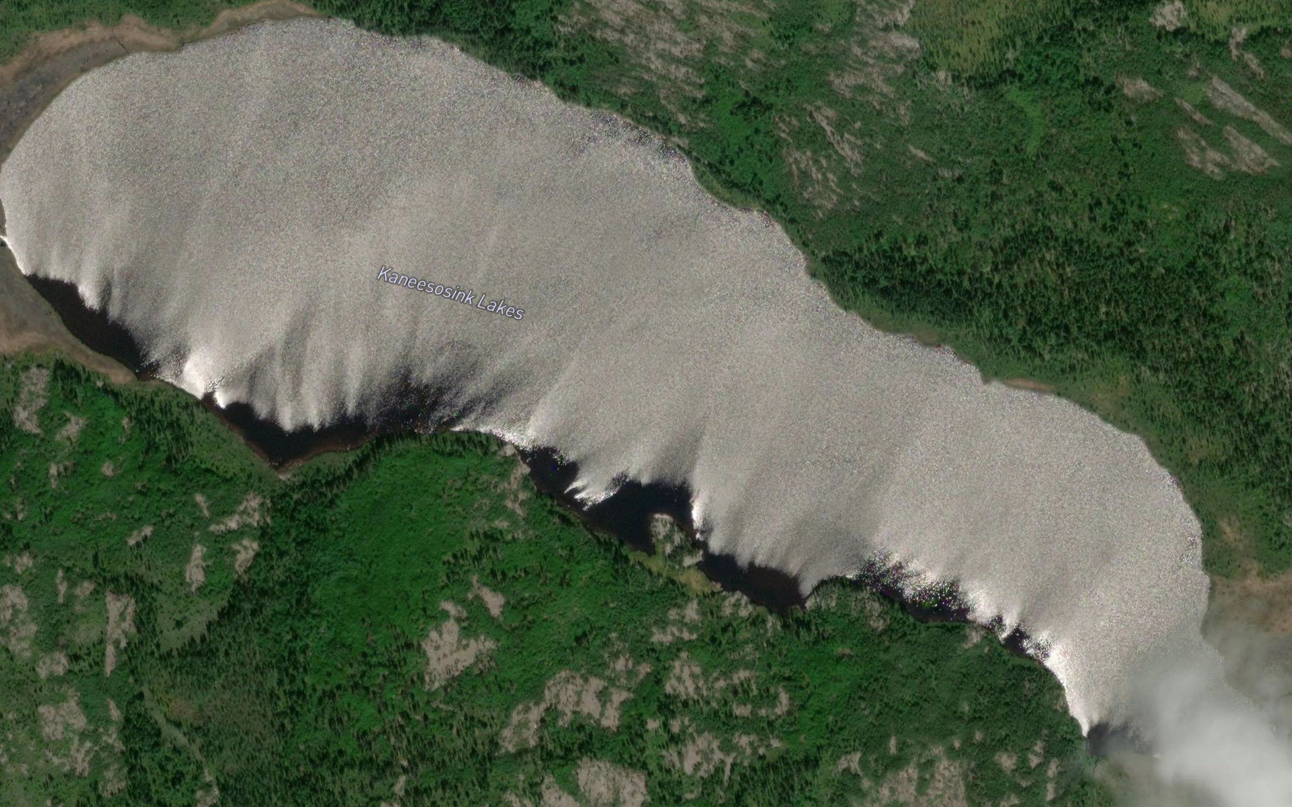 Kaneesosink Lakes