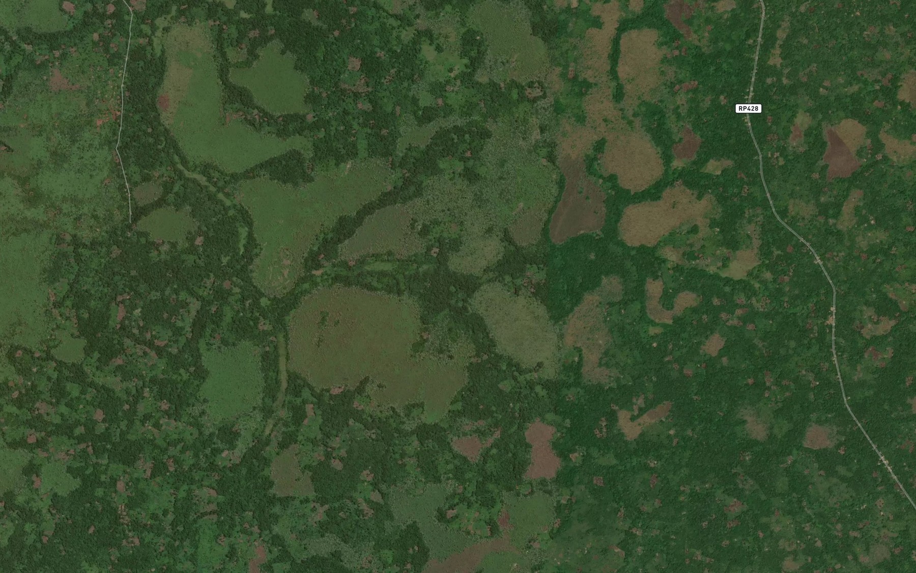 Satellite map of the Zelebodu