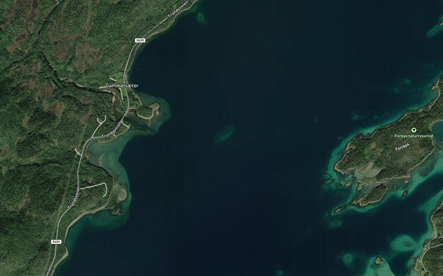 Satellite map of the Furoygrunnen