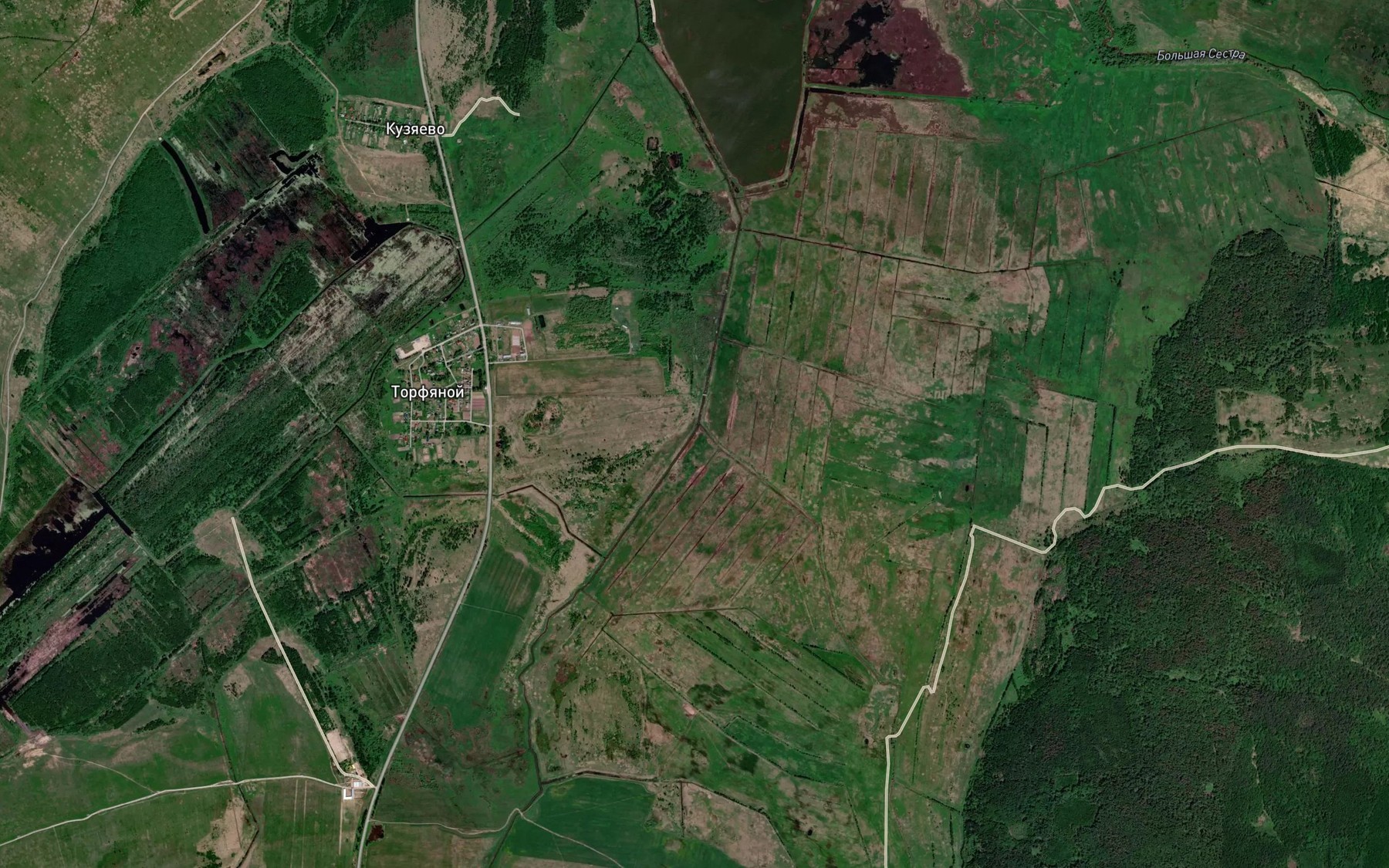 Satellite map of the Sennaya