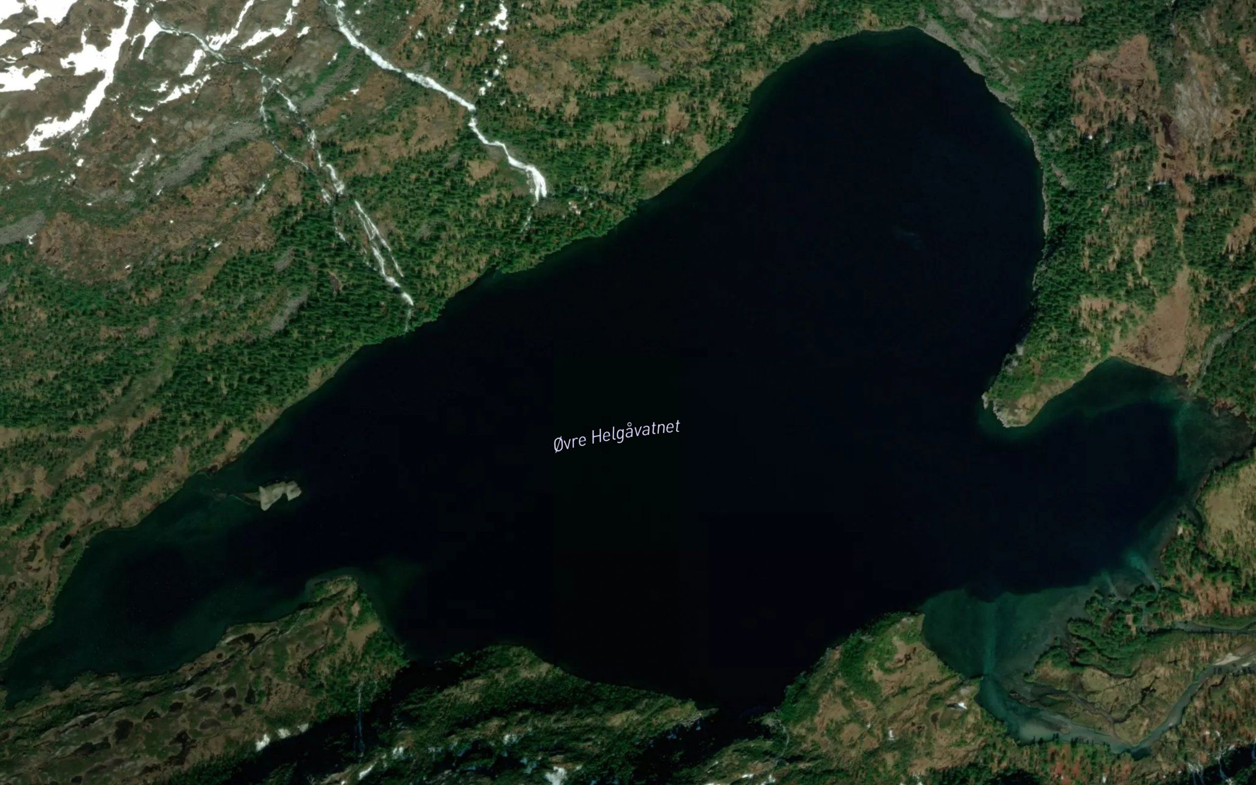 Helgavatnet,ovre