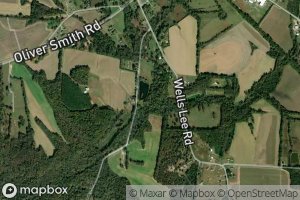 Satellite map of the Mulepen Creek