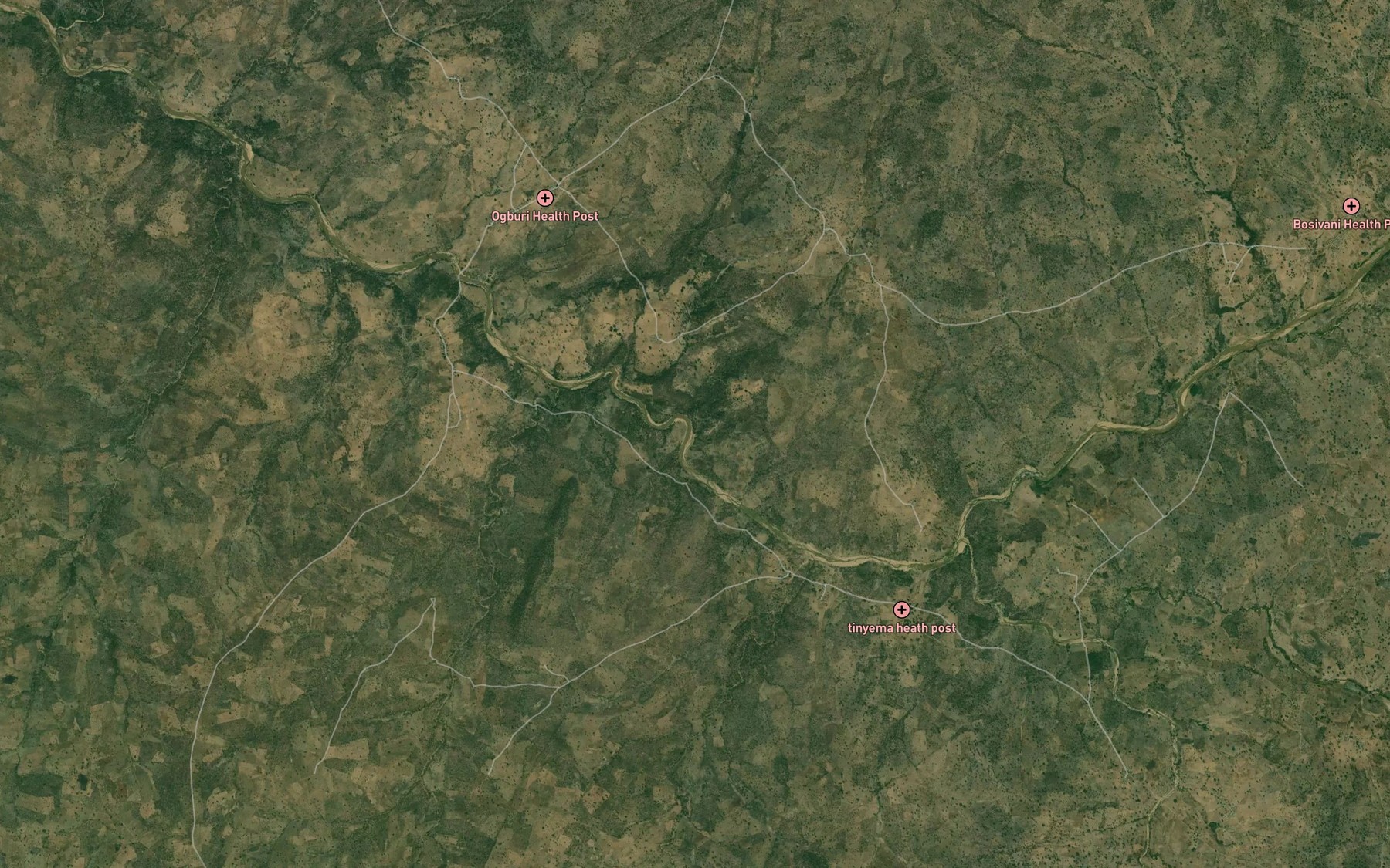 Satellite map of the Madum