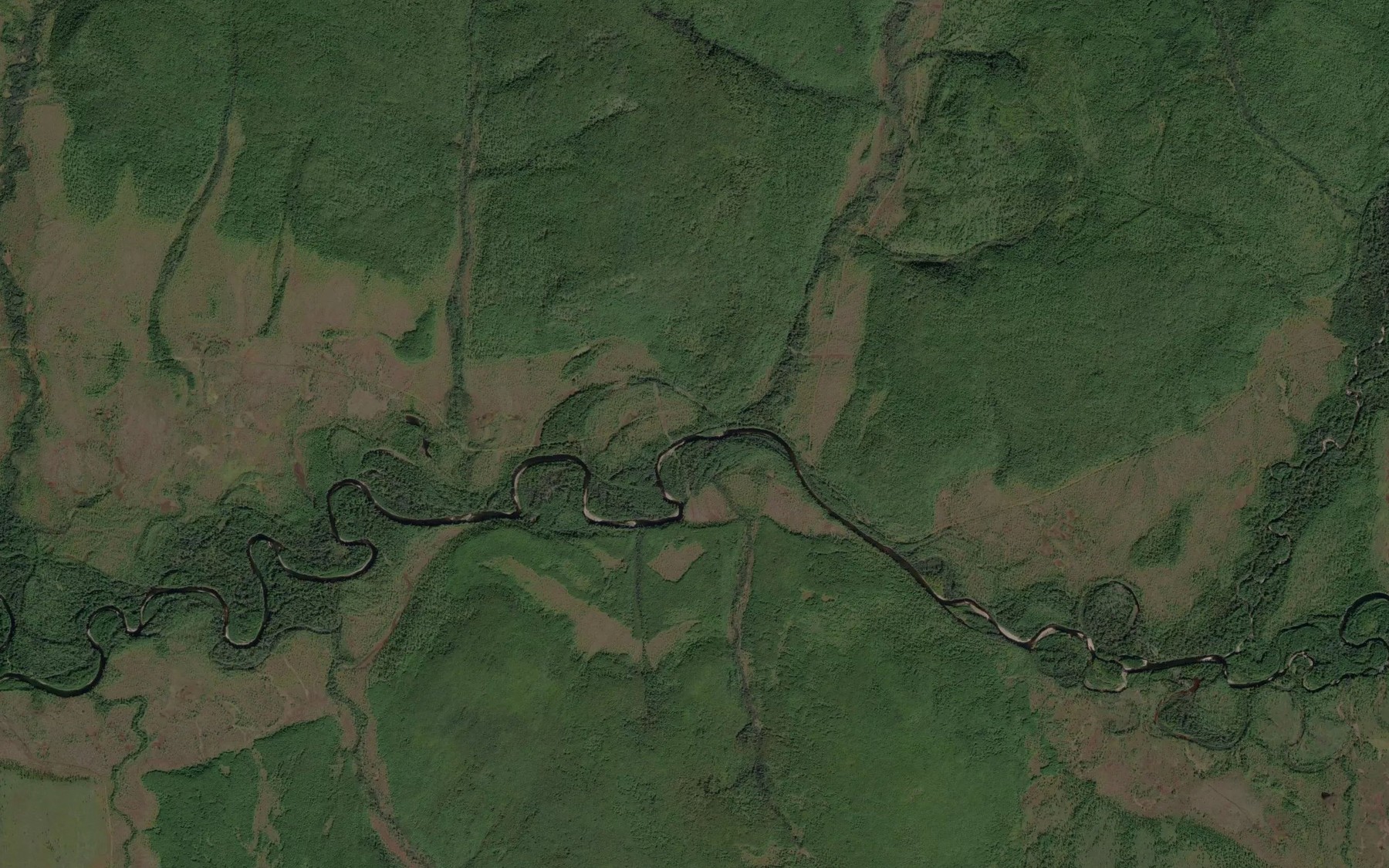 Satellite map of the Kuchchuguy-Otaik