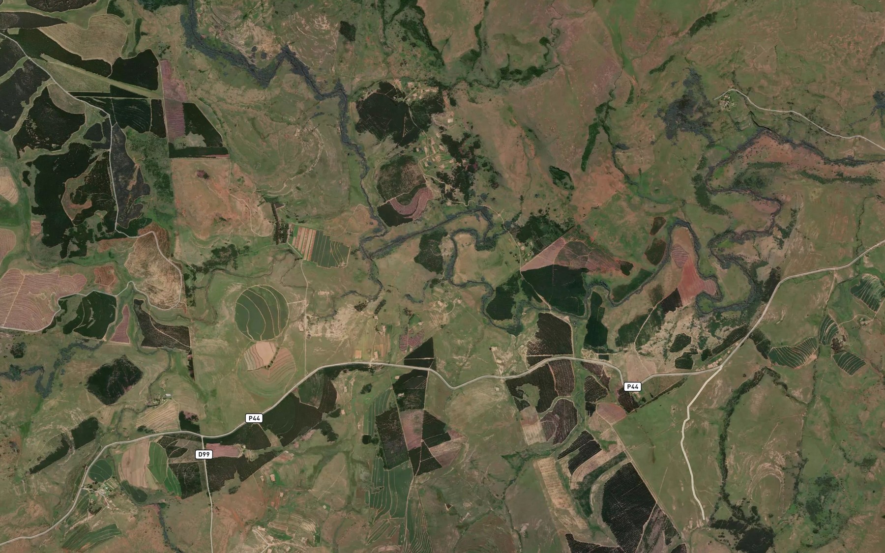 Satellite map of the Nkonjane