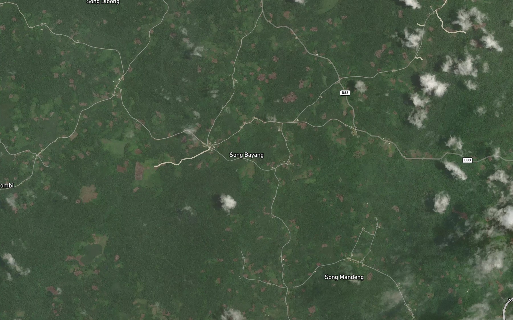 Satellite map of the Djogob