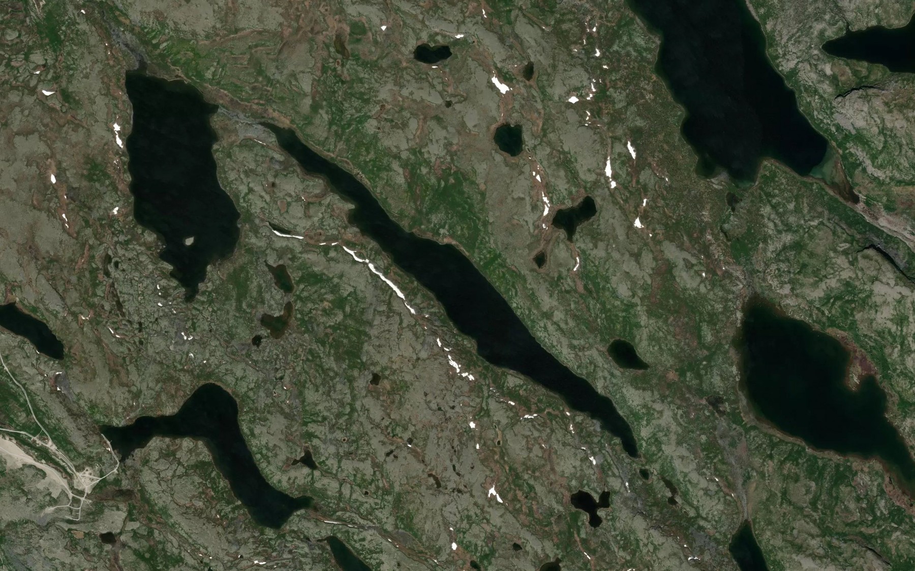 Satellite map of the Lac Tasikutaaq