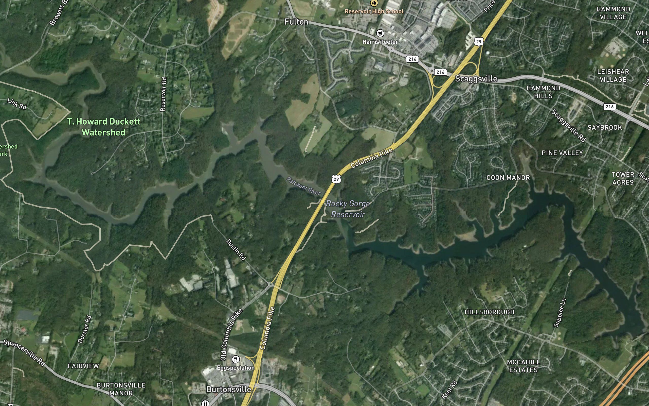 Rocky Gorge Reservoir