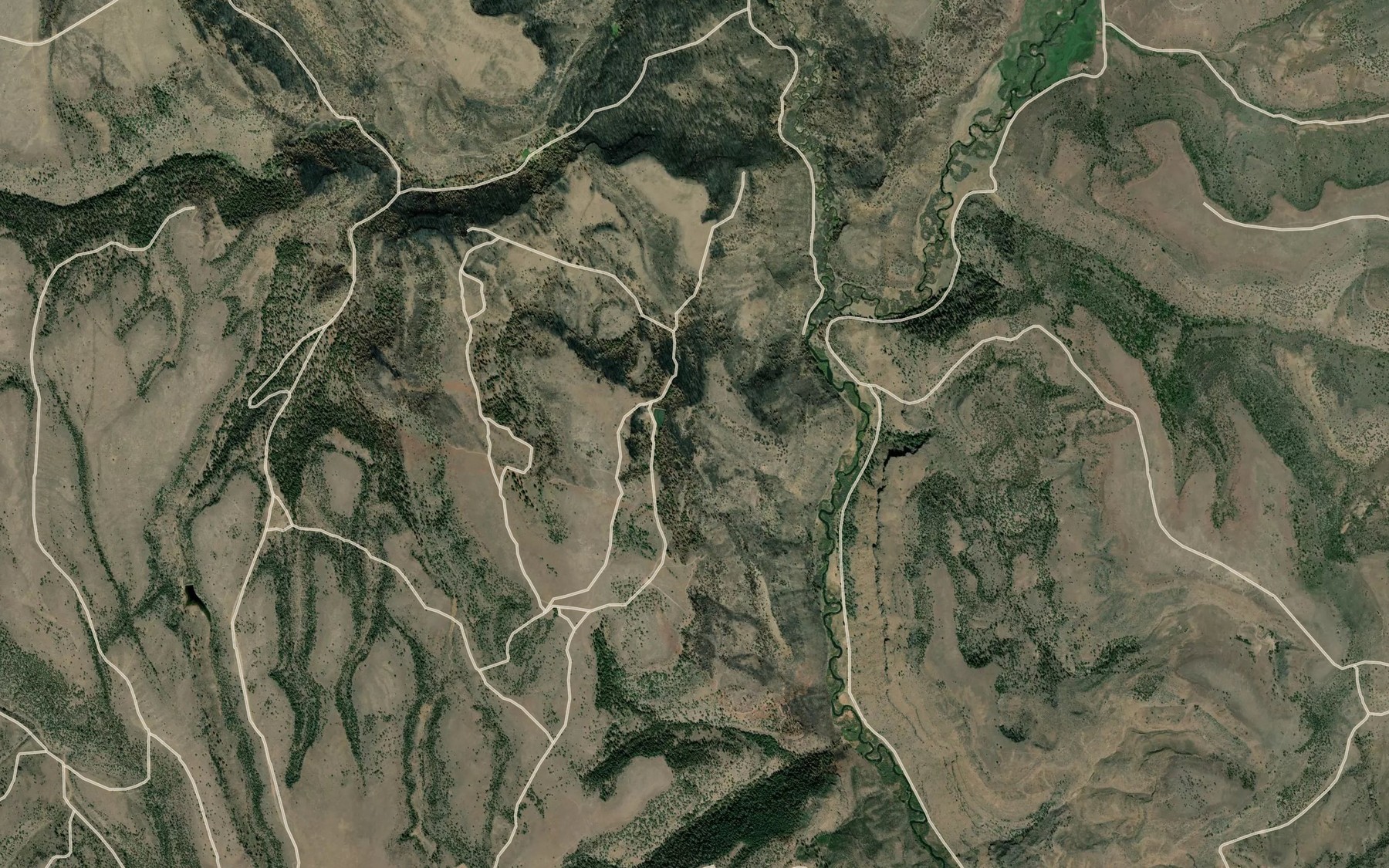 Satellite map of the Hunter Camp Seep