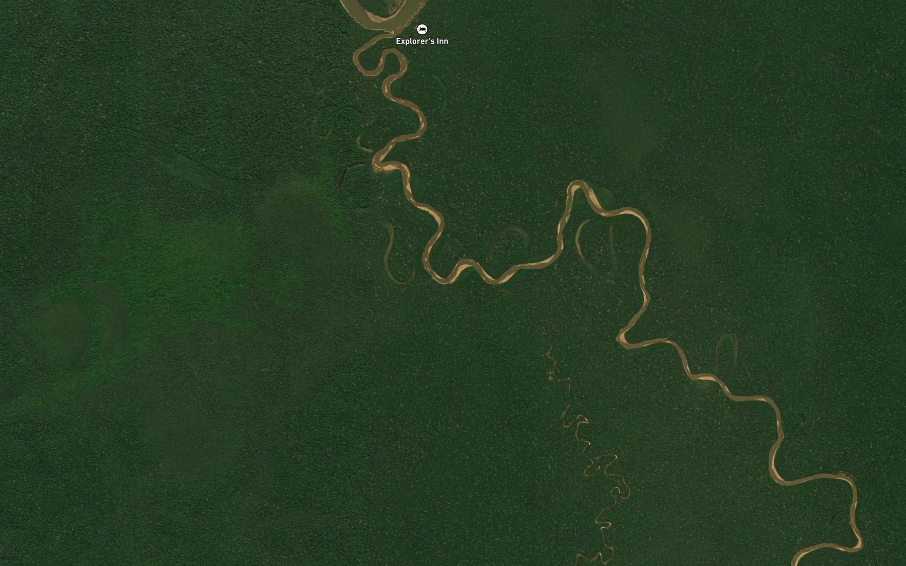 Satellite map of the Quebrada Aguablanca