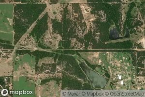 Satellite map of the Soil Conservation Service Site 9 Reservoir