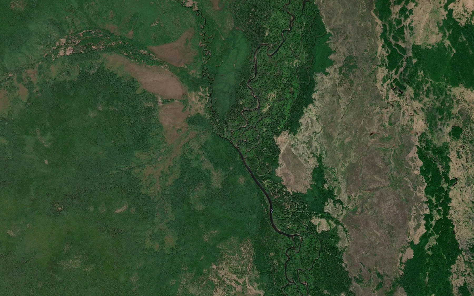 Satellite map of the El'go