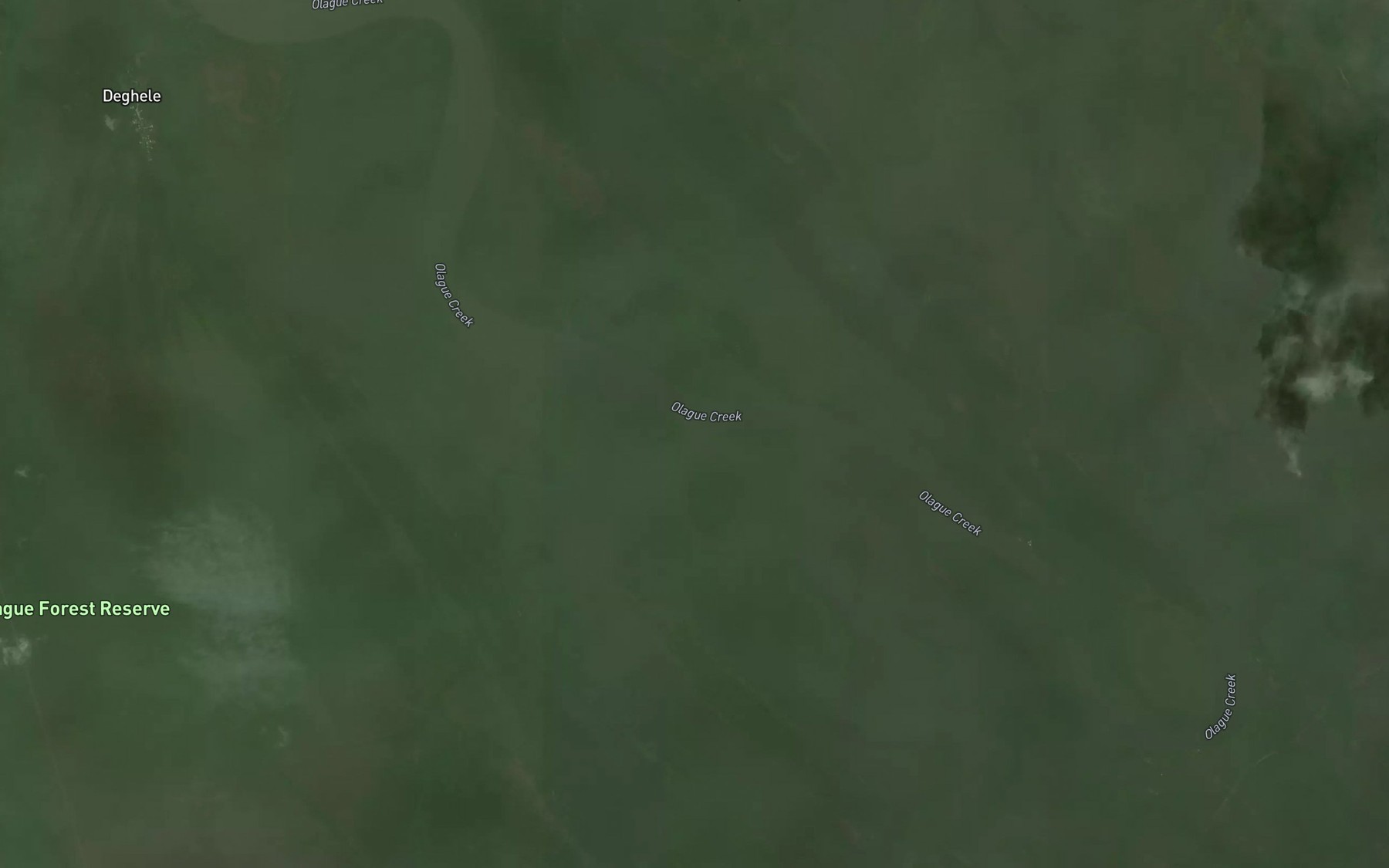 Satellite map of the Ugbogbudu Creek