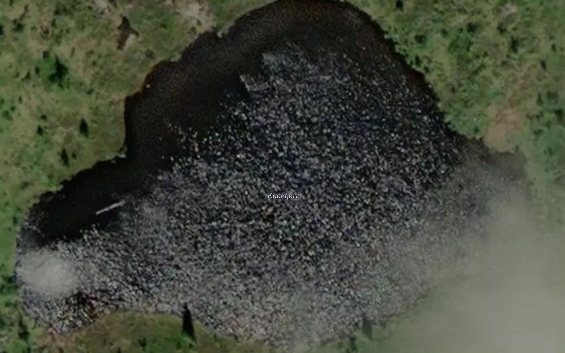 Satellite map of the Kupetjorn