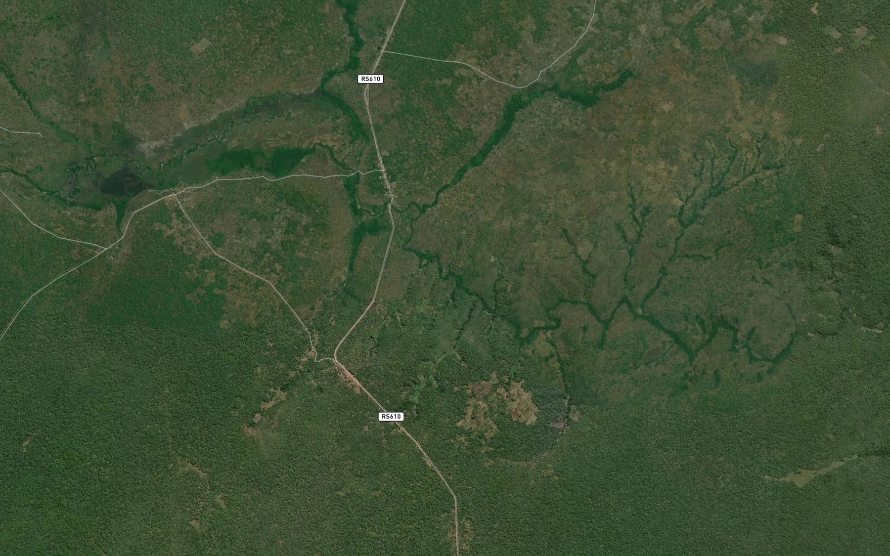 Satellite map of the Kangoy