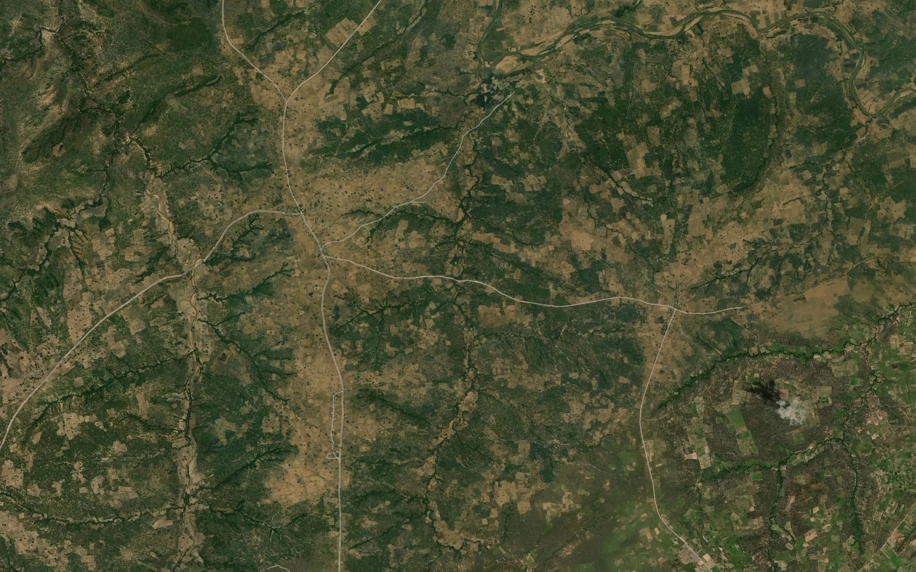 Satellite map of the River Gang