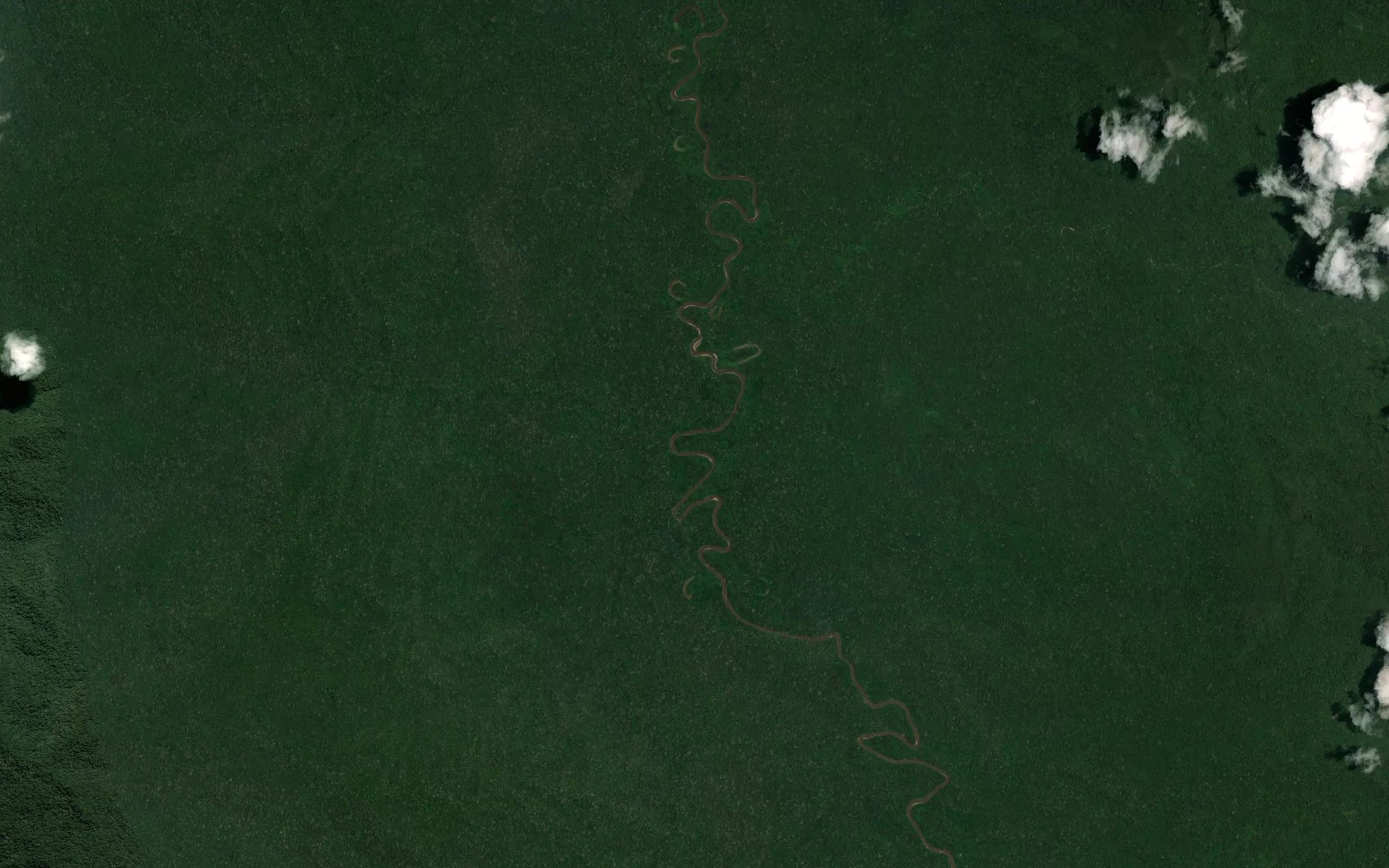 Satellite map of the Quebrada Tafetan