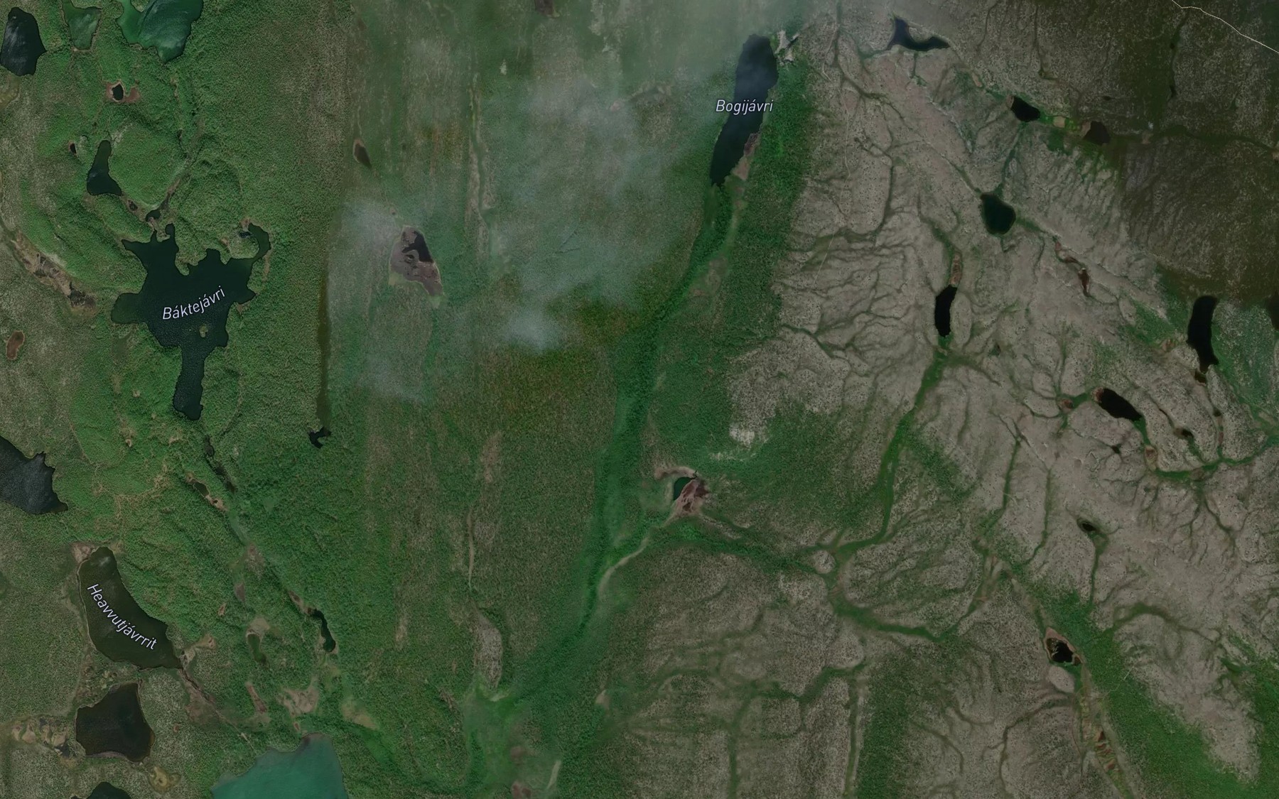 Satellite map of the Sirrajakka