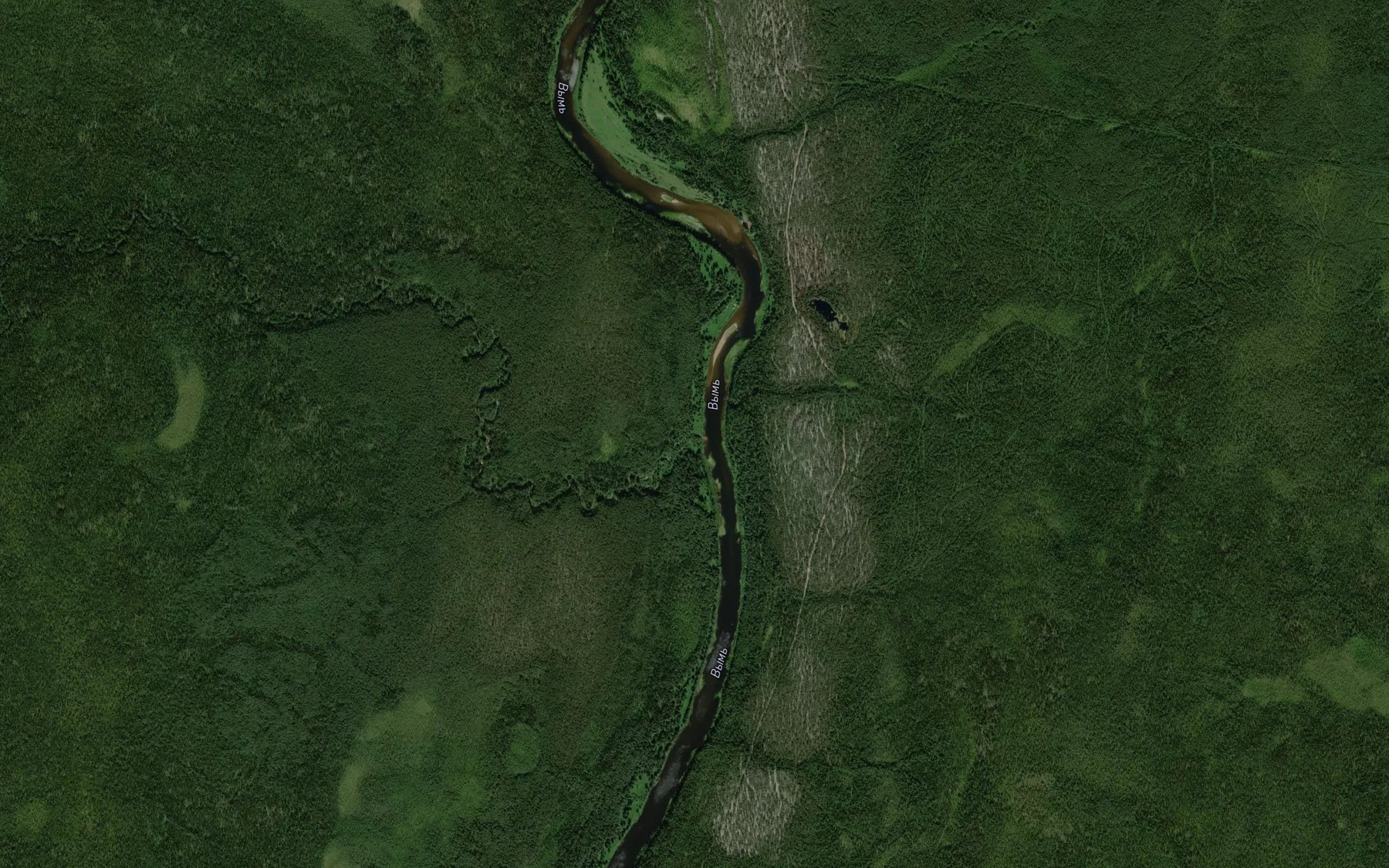 Satellite map of the Olem