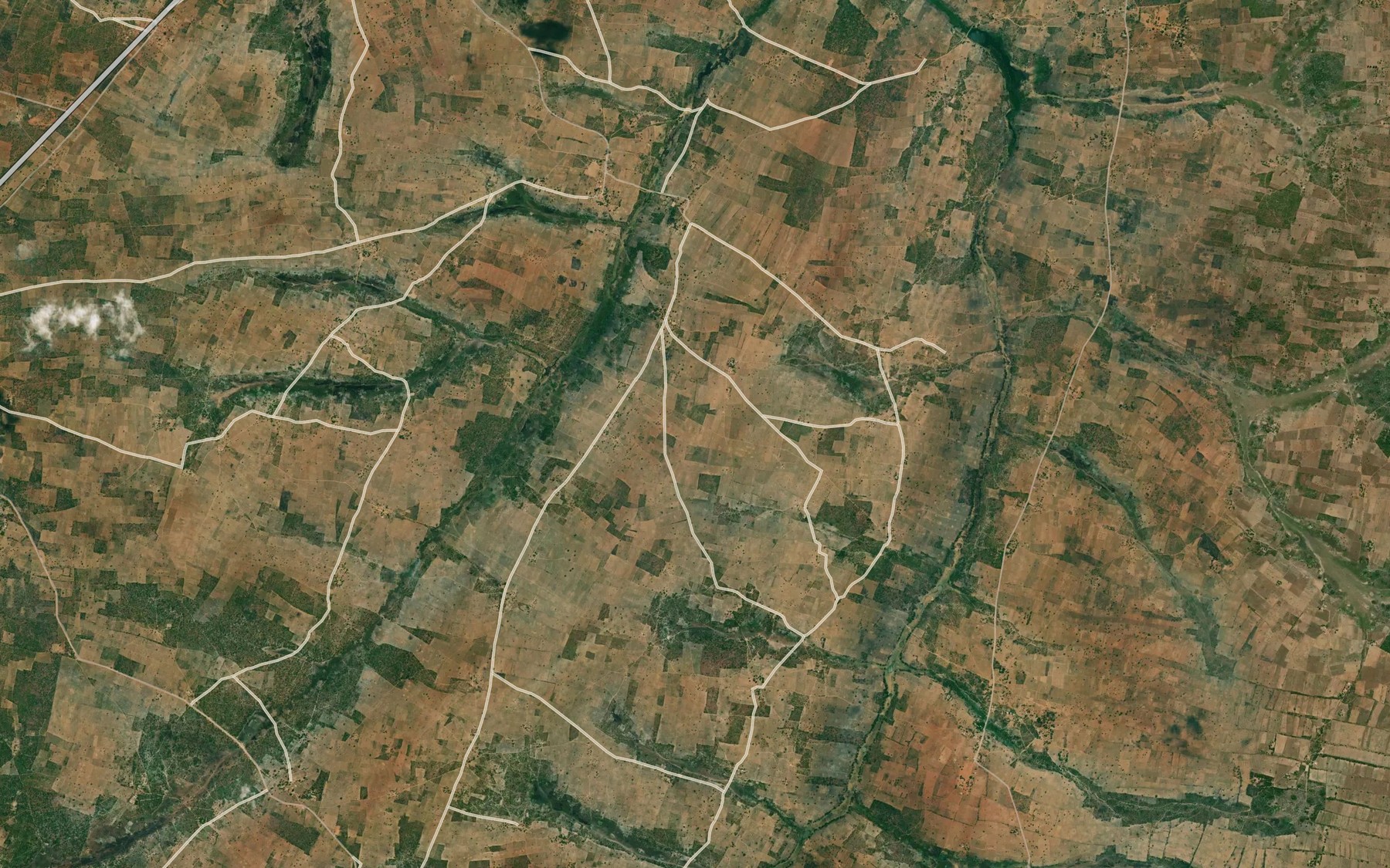 Satellite map of the Kaputa