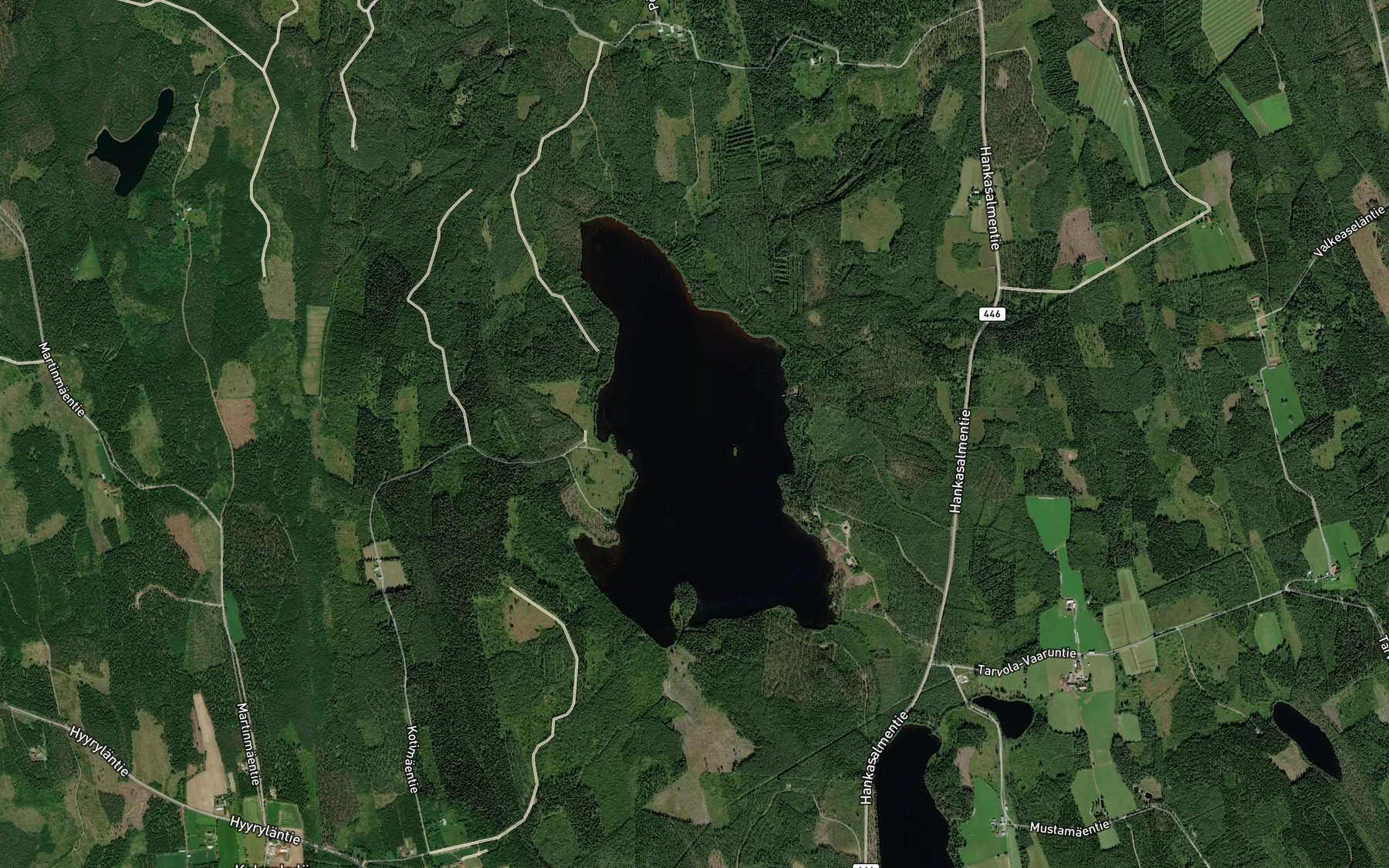 Satellite map of the Iso-Paihmas