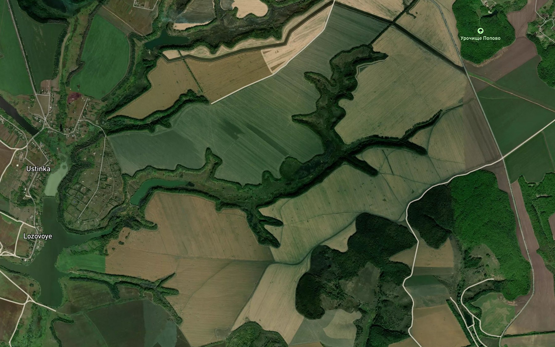 Satellite map of the Balka Solontsy