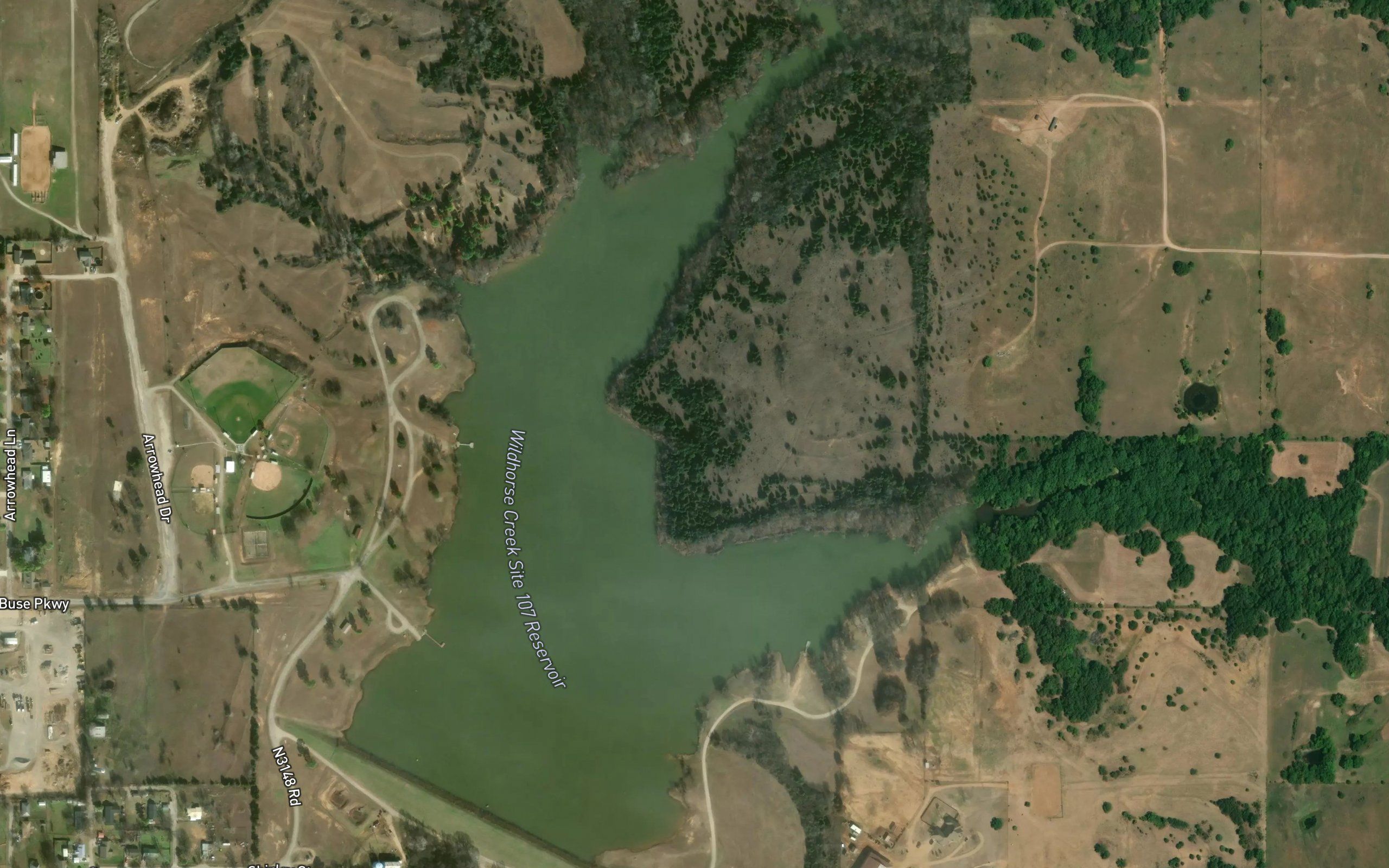 Wildhorse Creek Site 107 Reservoir