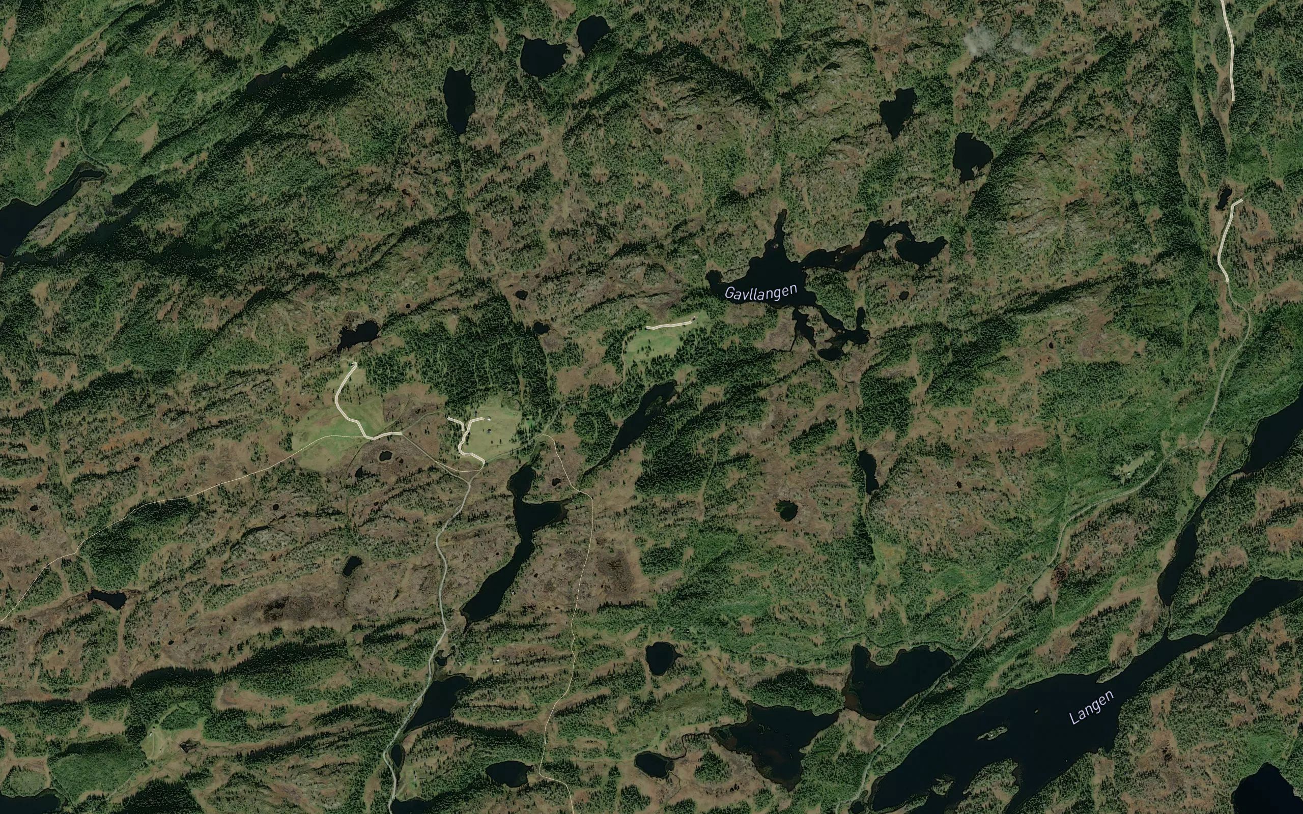 Skrasvatnet,austre