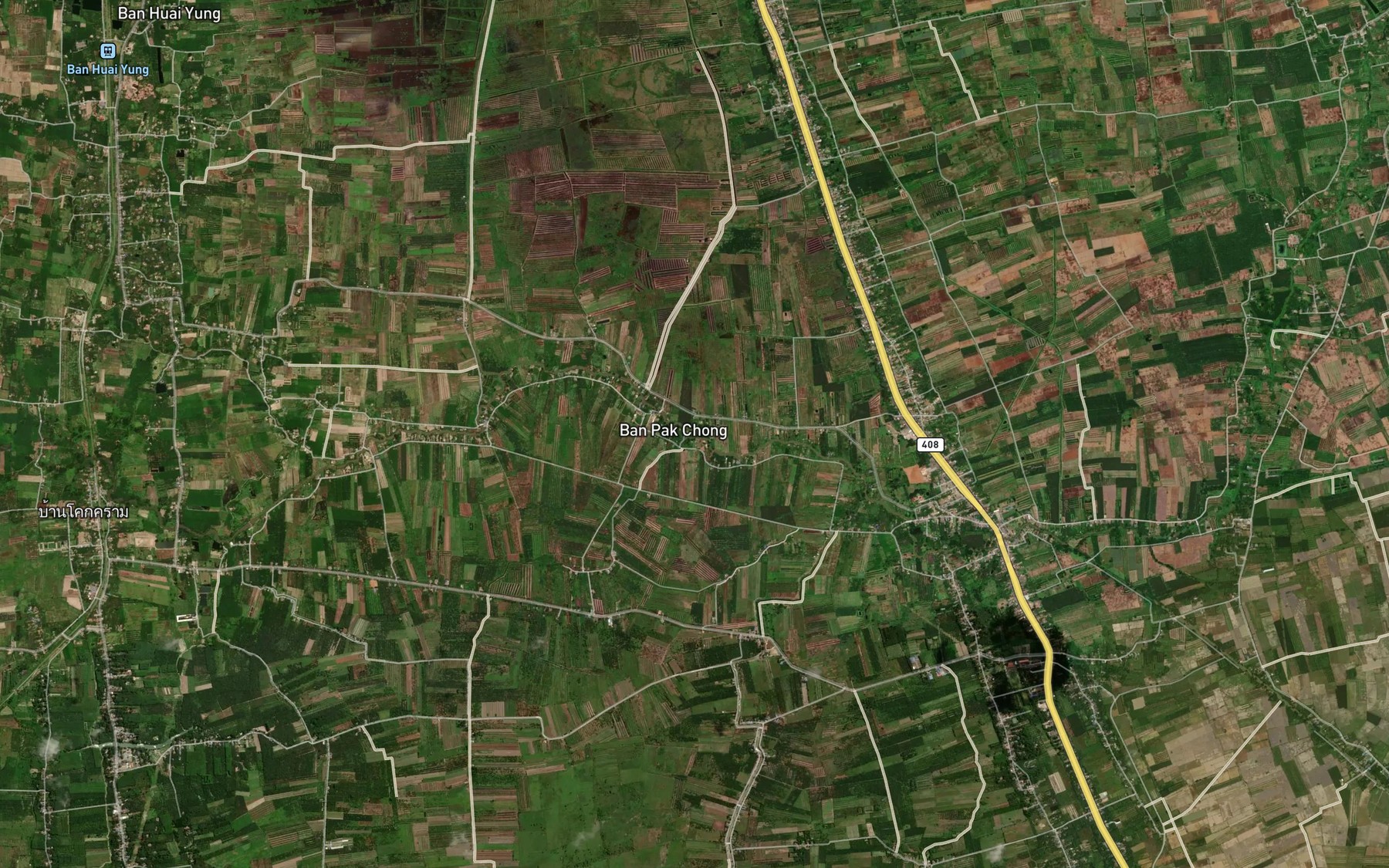 Satellite map of the Khlong Bang Taphong