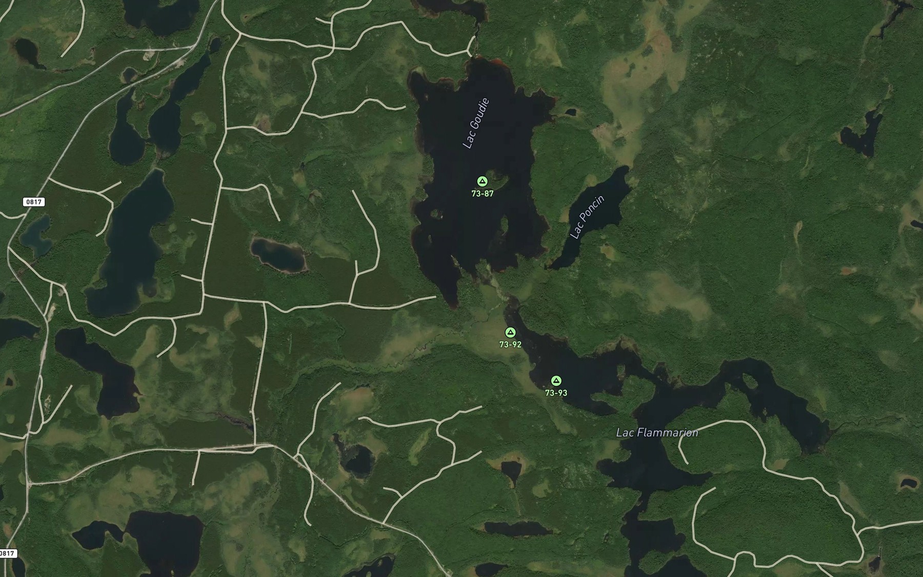 Satellite map of the Passe Kaobeckitebagak