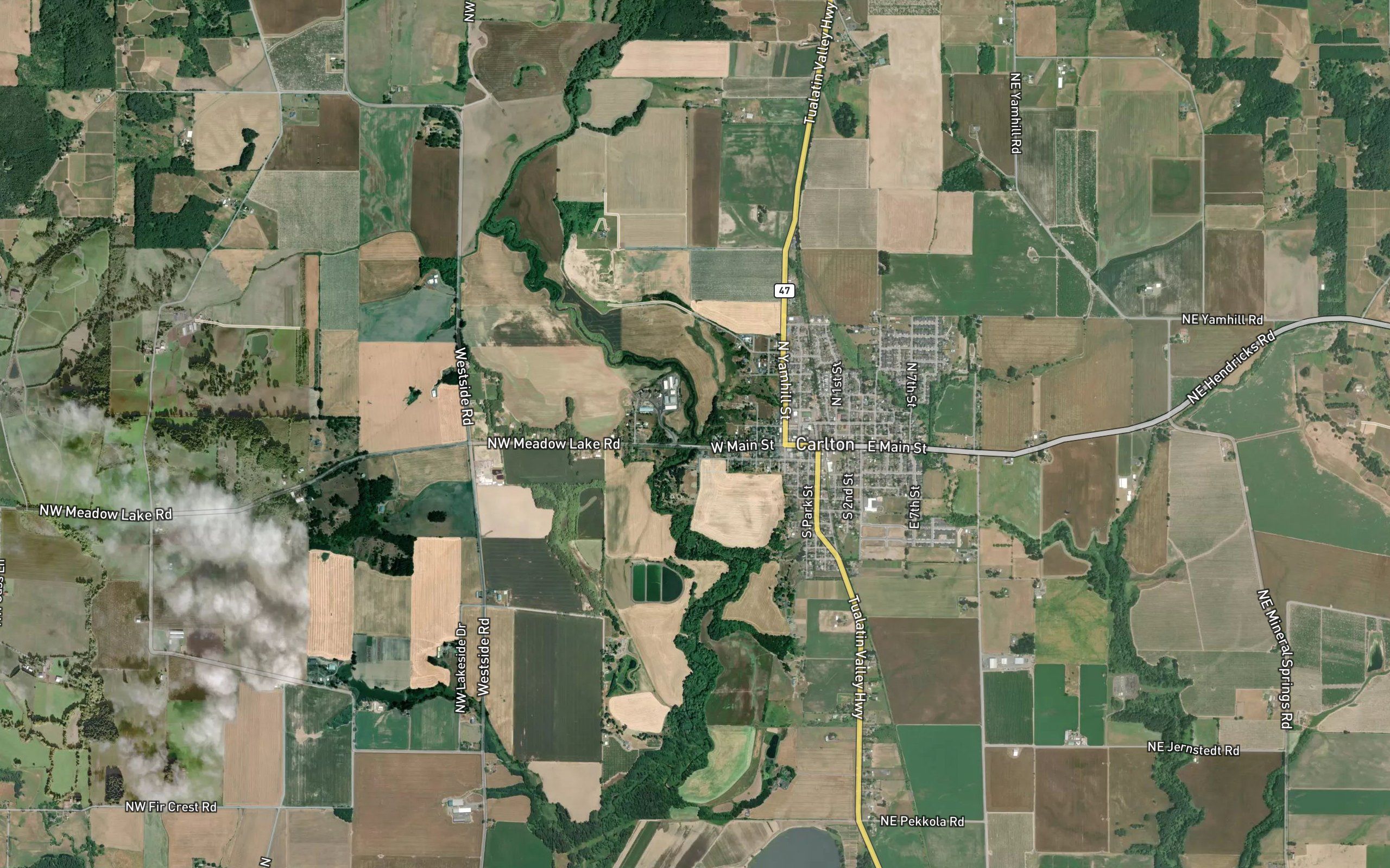 Carlton Lake (historical)