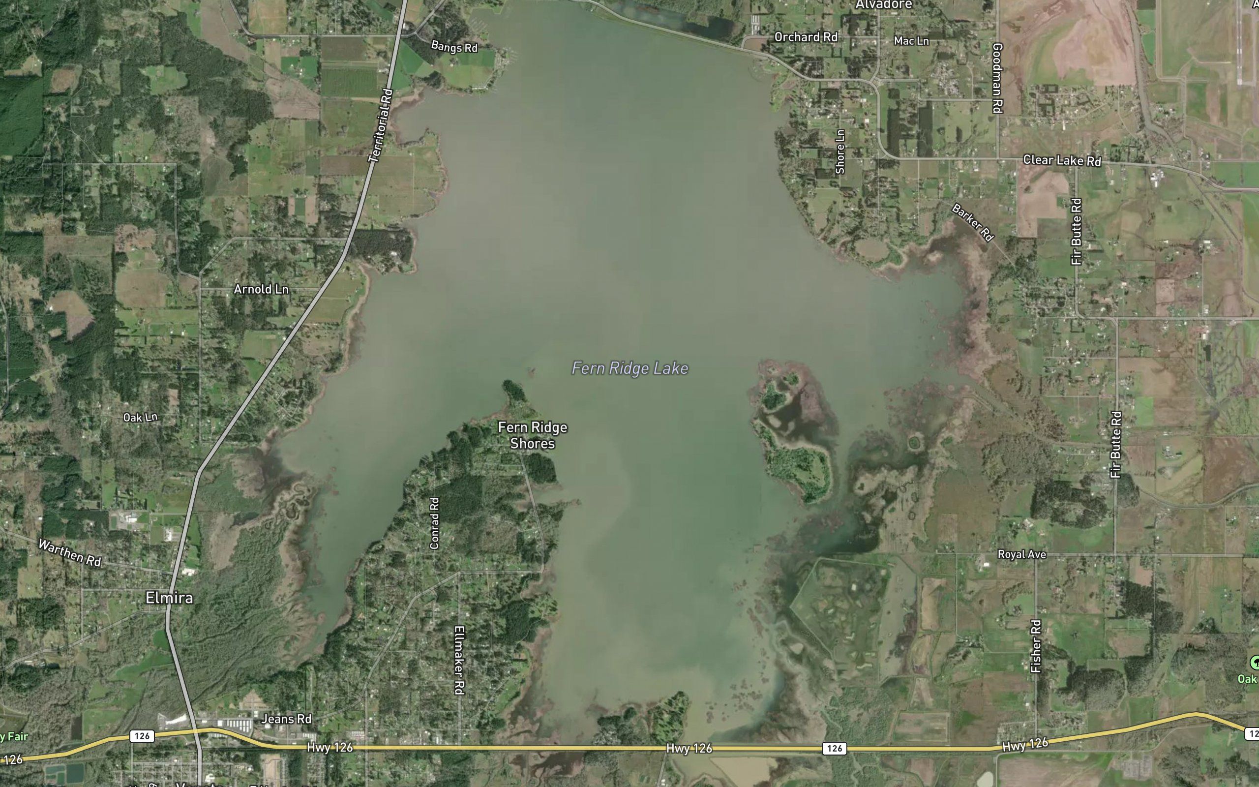 Fern Ridge Lake