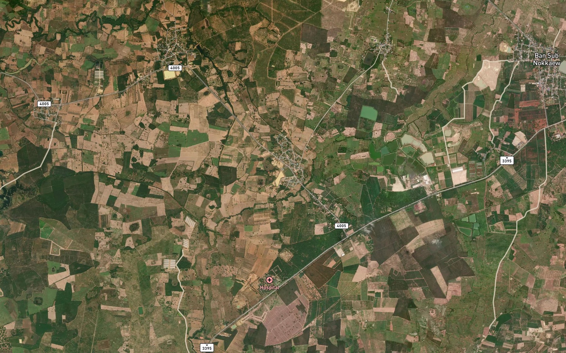 Satellite map of the Sa Nam Ban Nong Nam Sai