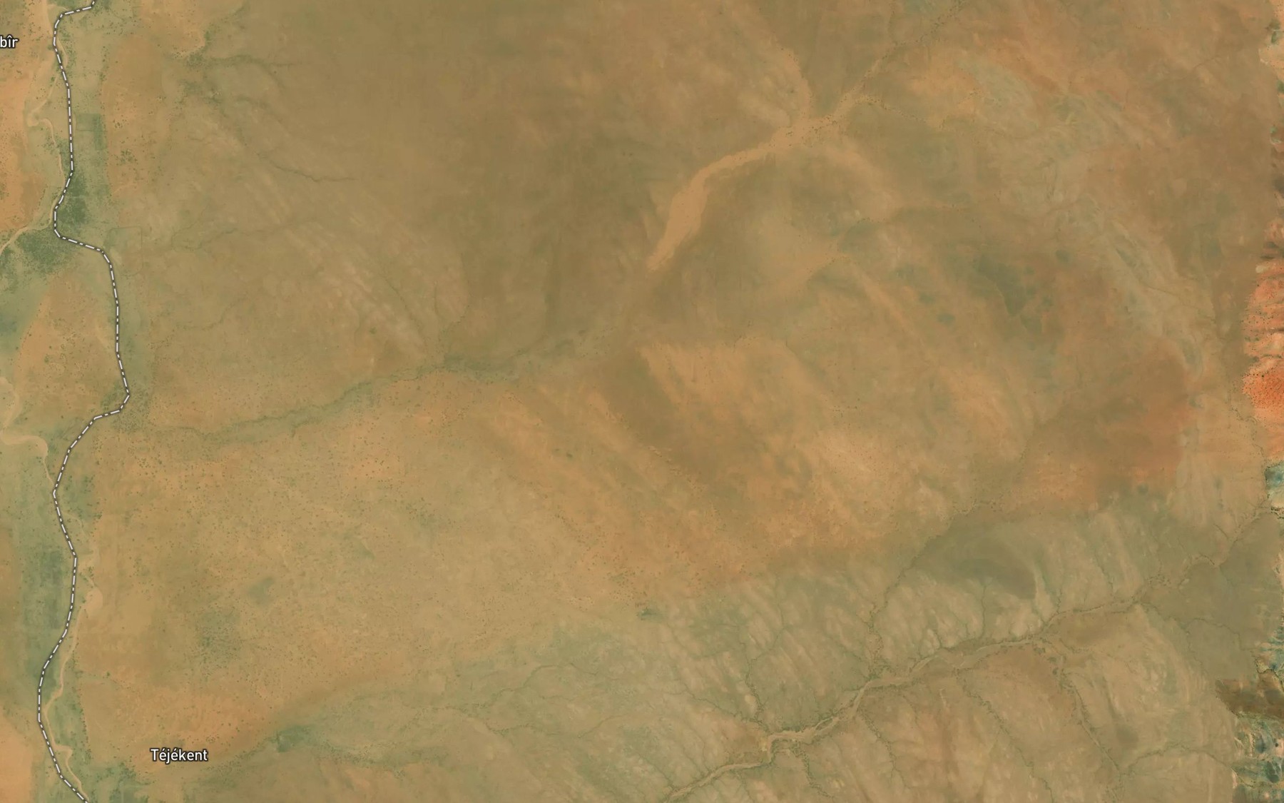 Satellite map of the Hassei Dall