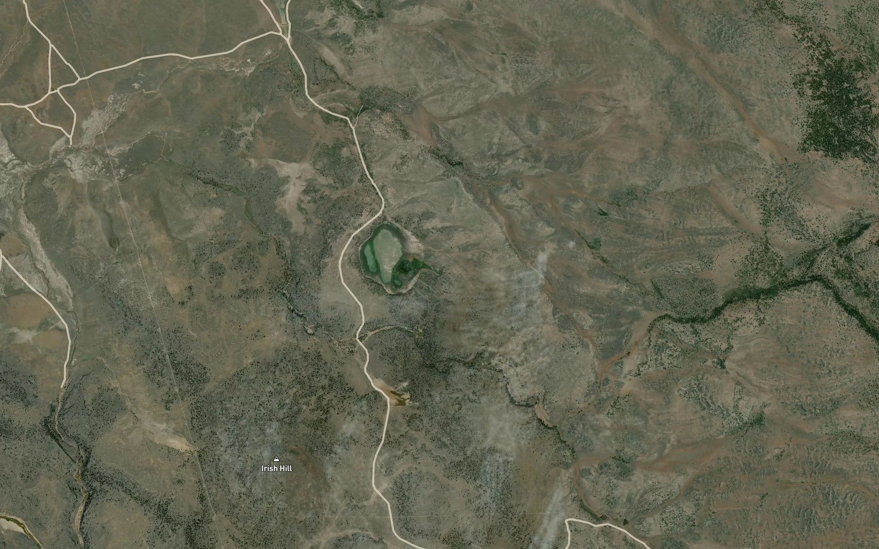 Satellite map of the Ballew Lake Spring