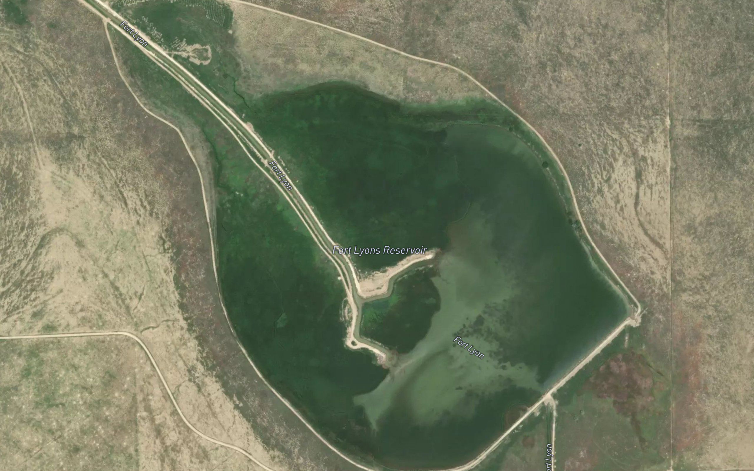 Fort Lyons Reservoir