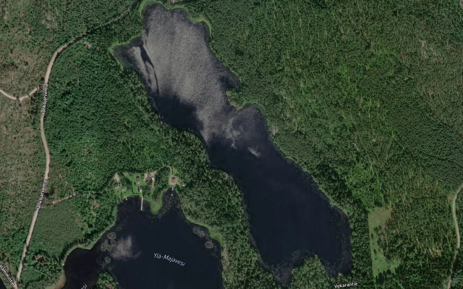 Satellite map of the Syvajarvi