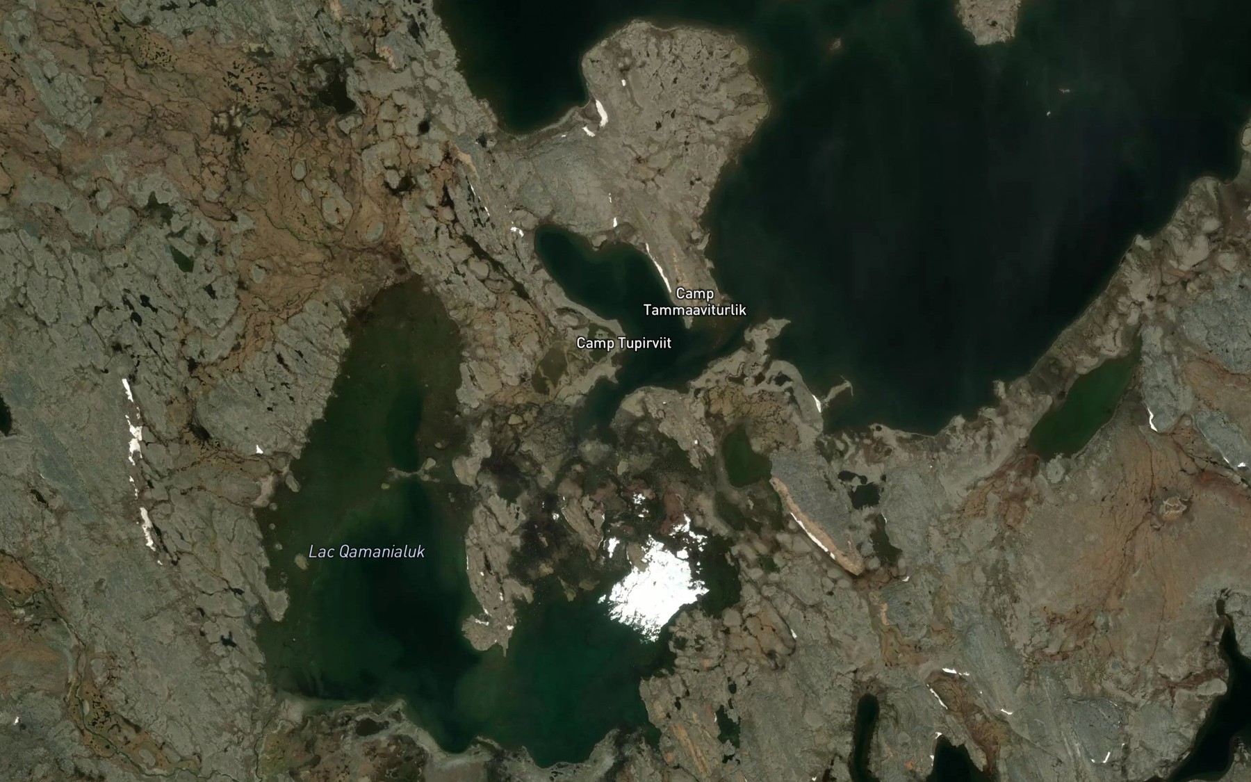Satellite map of the Passe Aariaraaluk