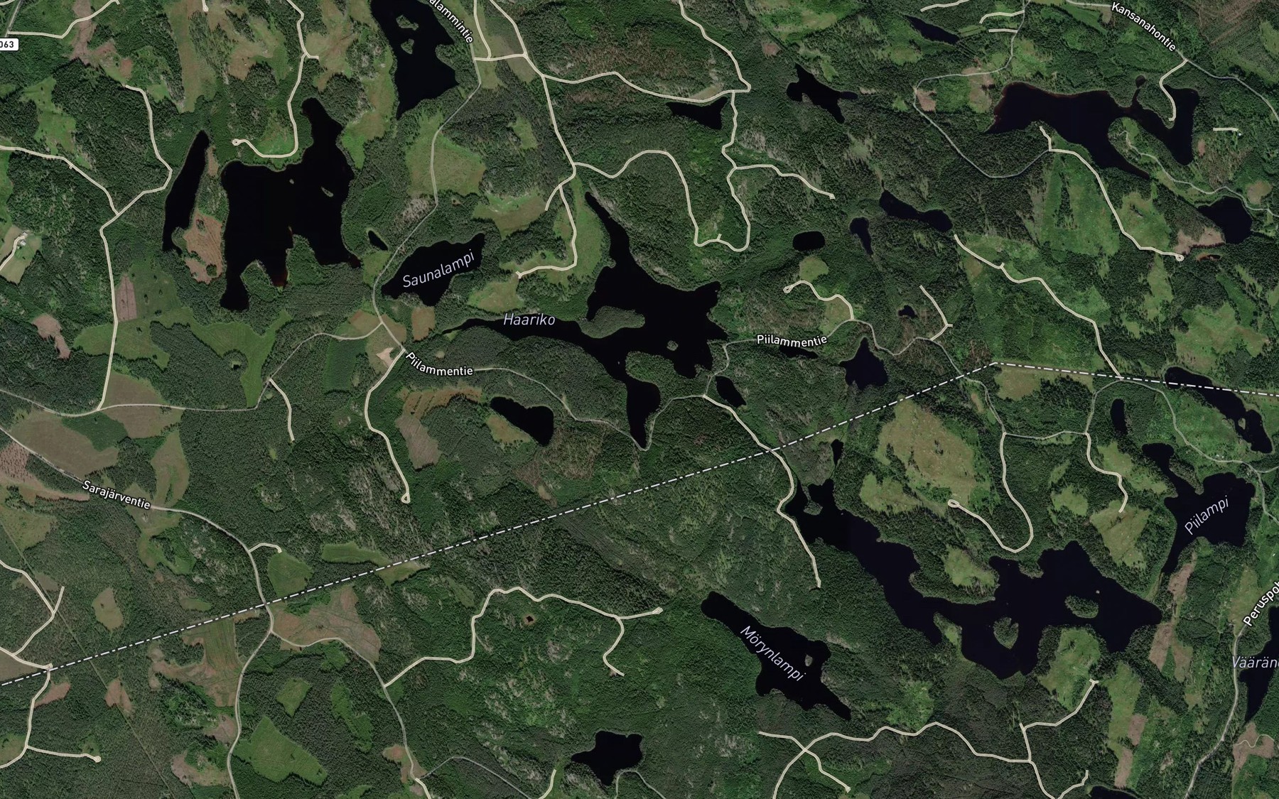 Satellite map of the Morynlahti