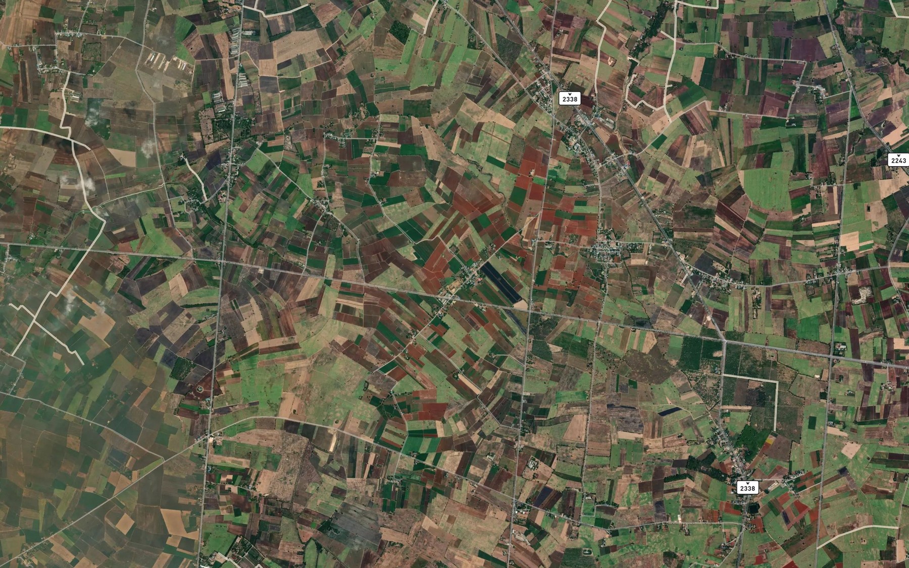 Satellite map of the Nong Phakwaen