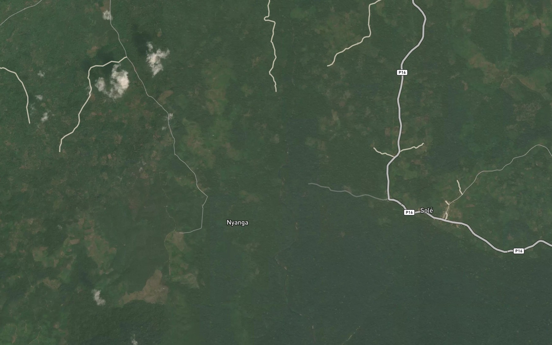 Satellite map of the Mbay