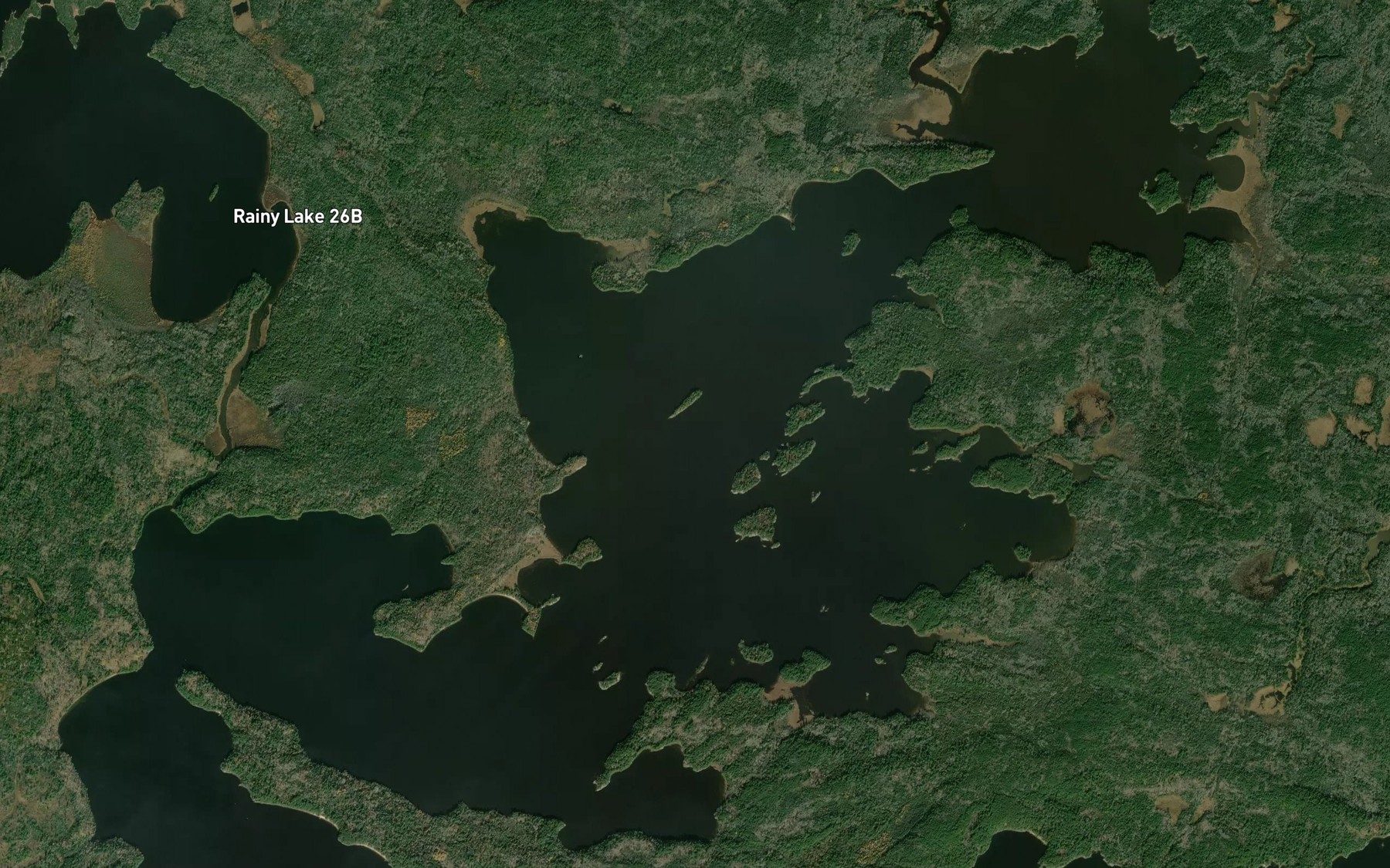 Satellite map of the Porter Inlet