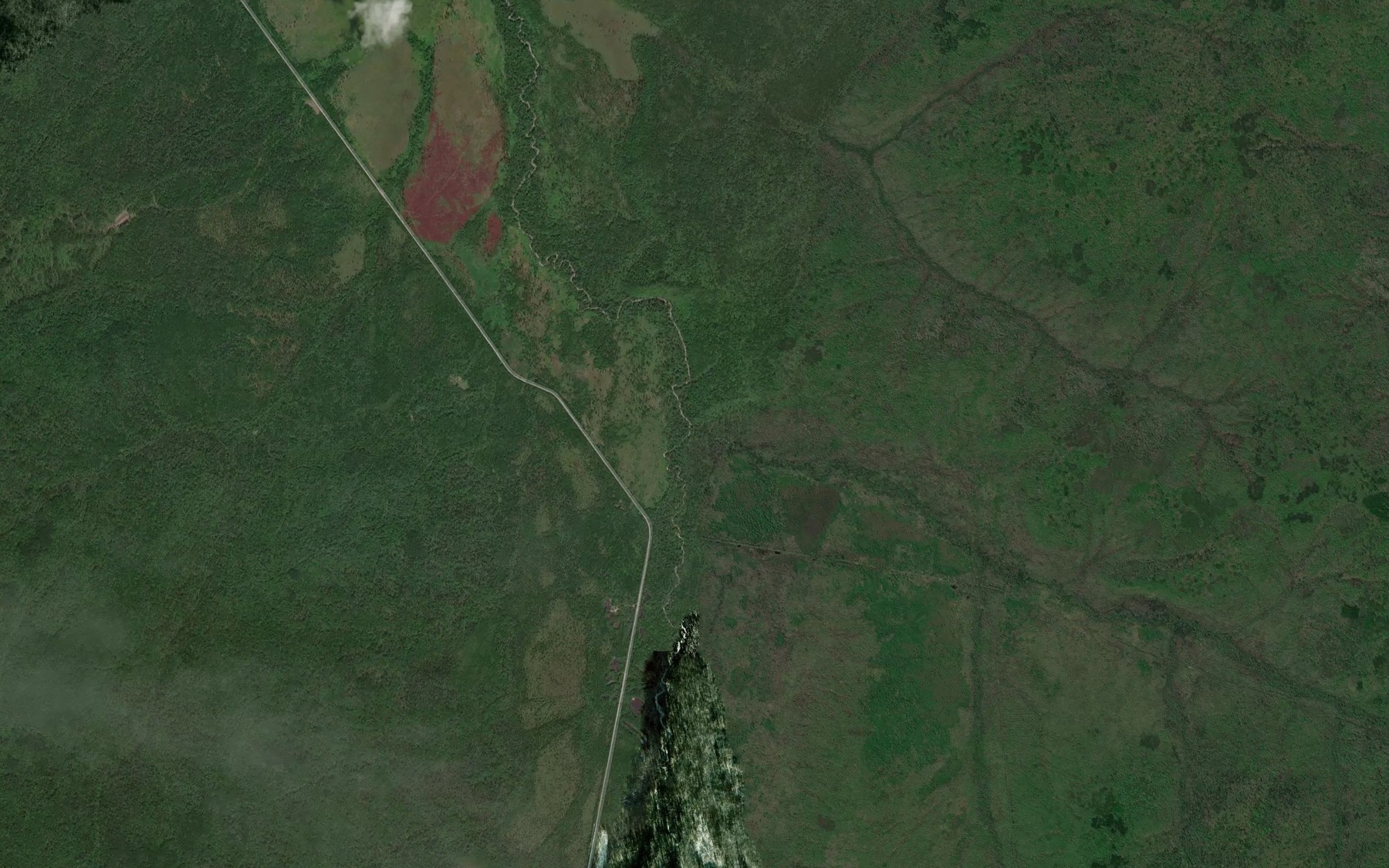 Satellite map of the Yuzhnyy