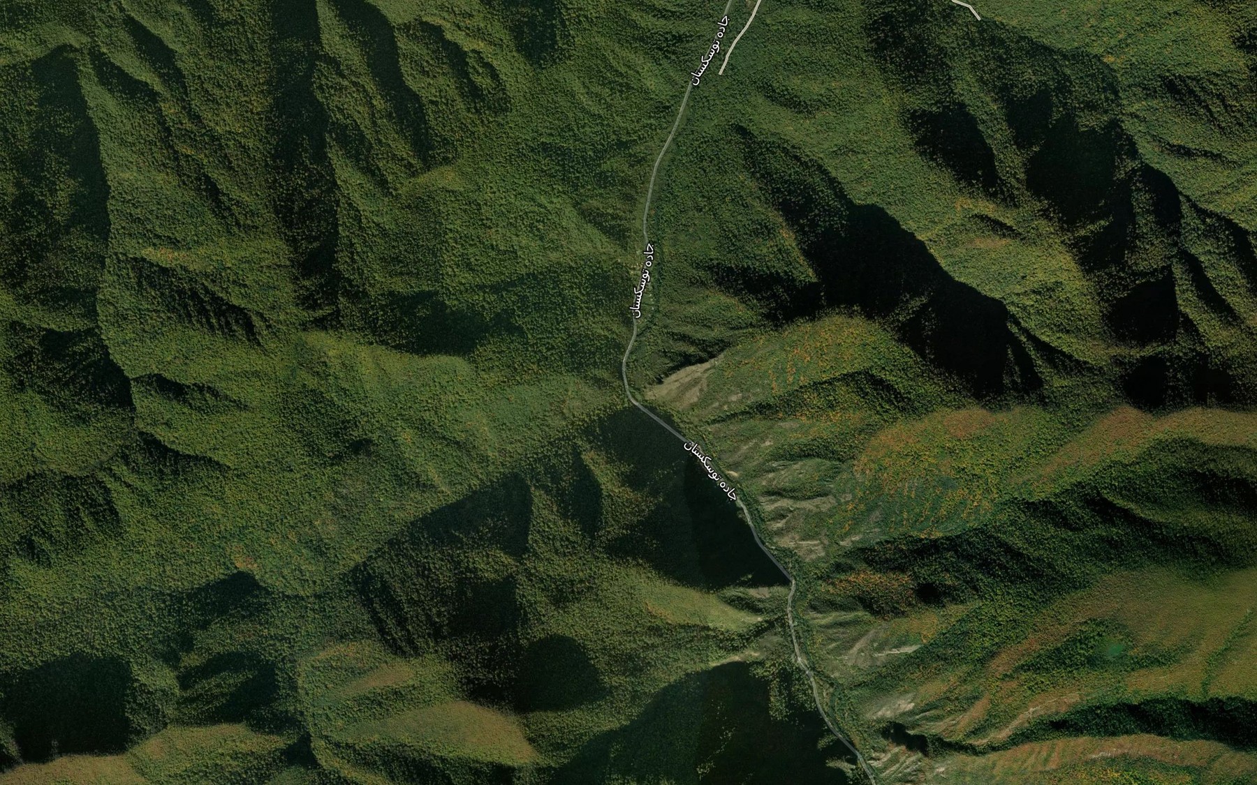 Satellite map of the Rudkhaneh-ye Ab-e Jazvali