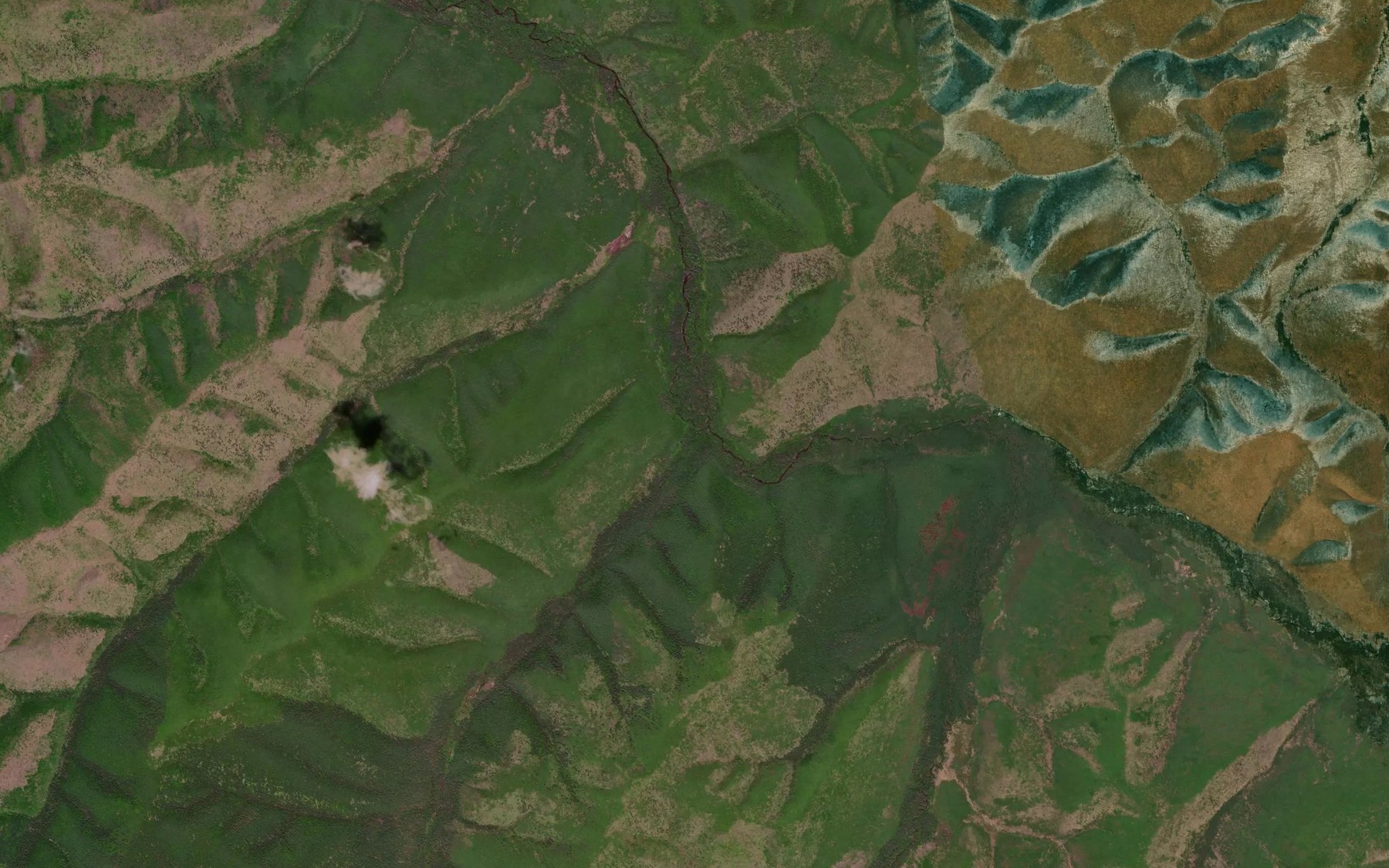 Satellite map of the Shirokiy